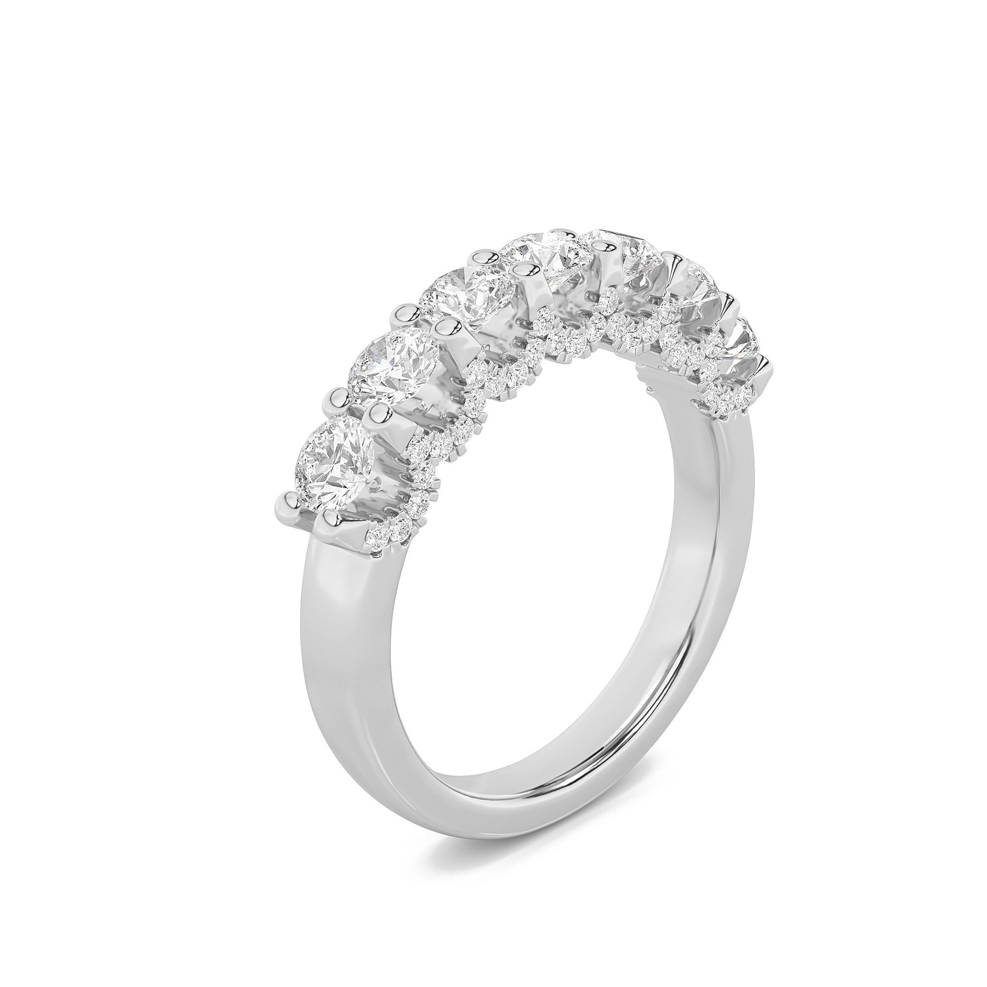 Seven Star Bridal Ring Set 6