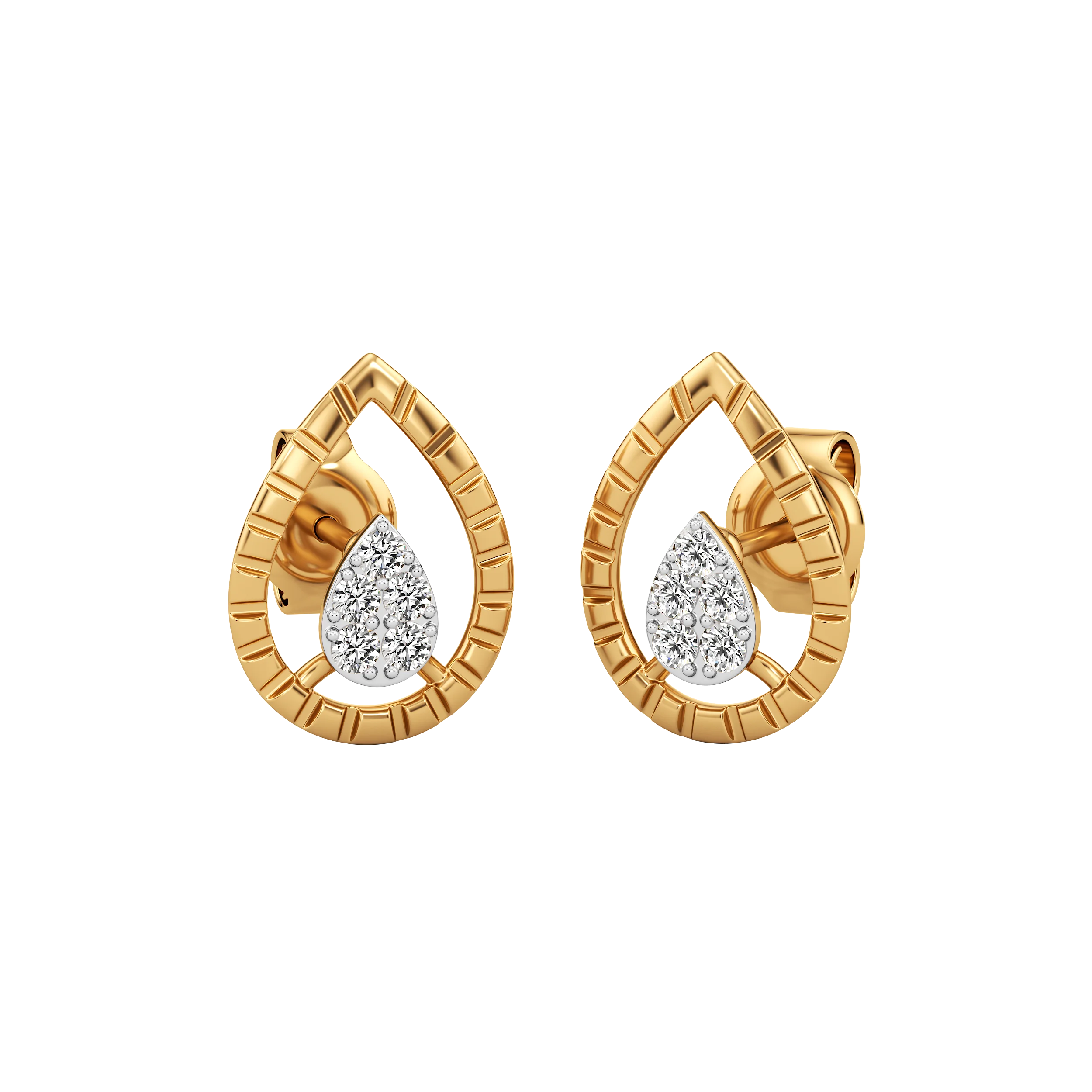 Raindrop Halo Studs 0