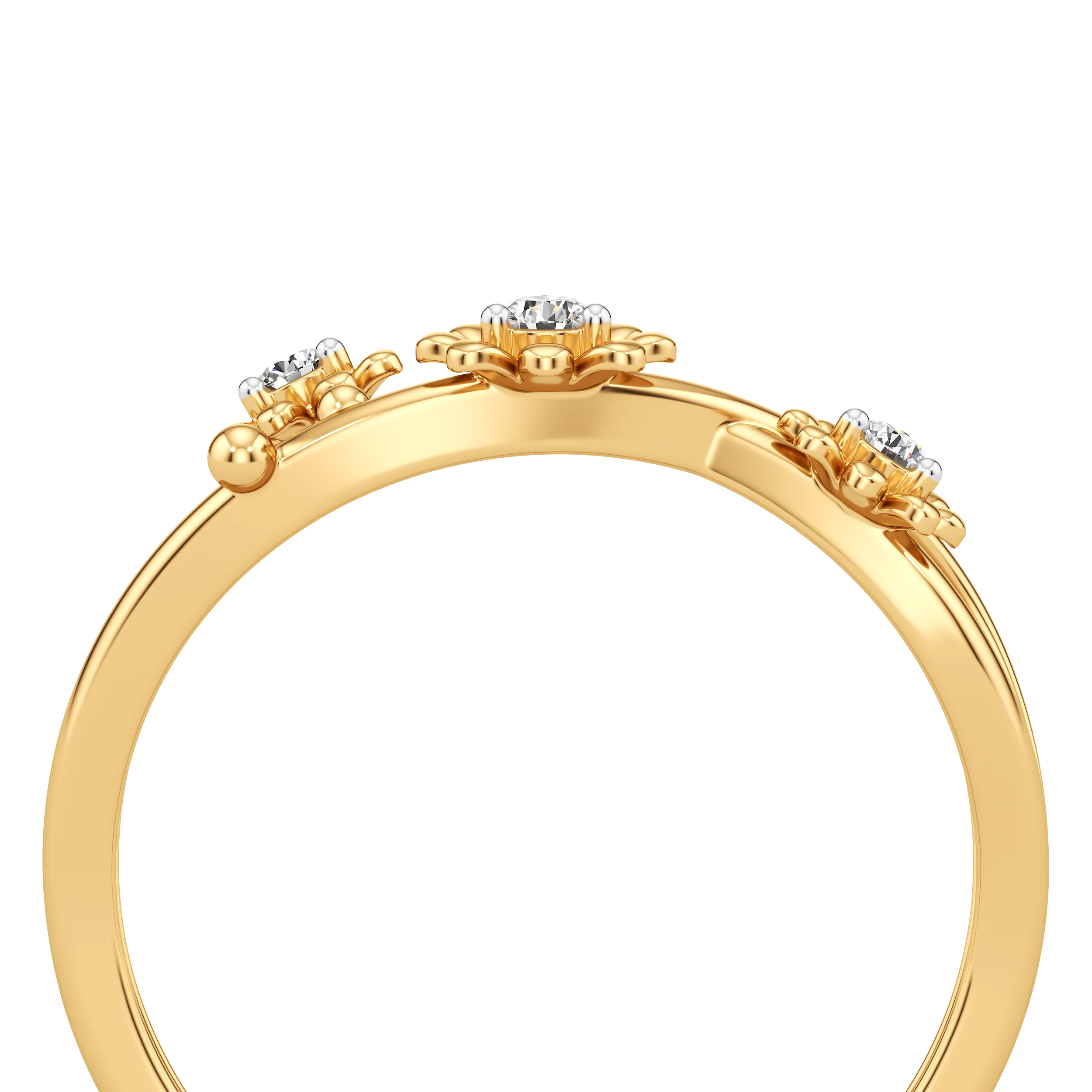 Blossom Loop Diamond Ring 5
