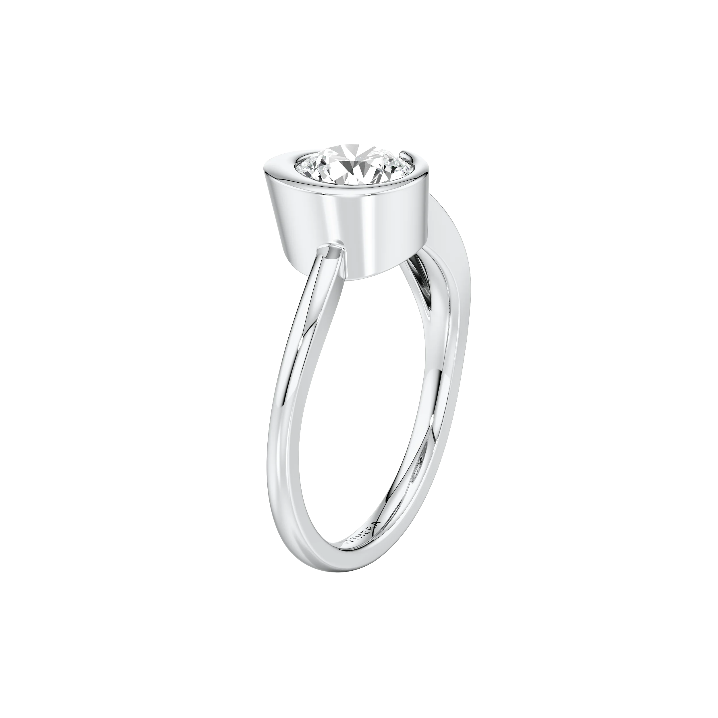 Eterna Halo Crest Ring 8