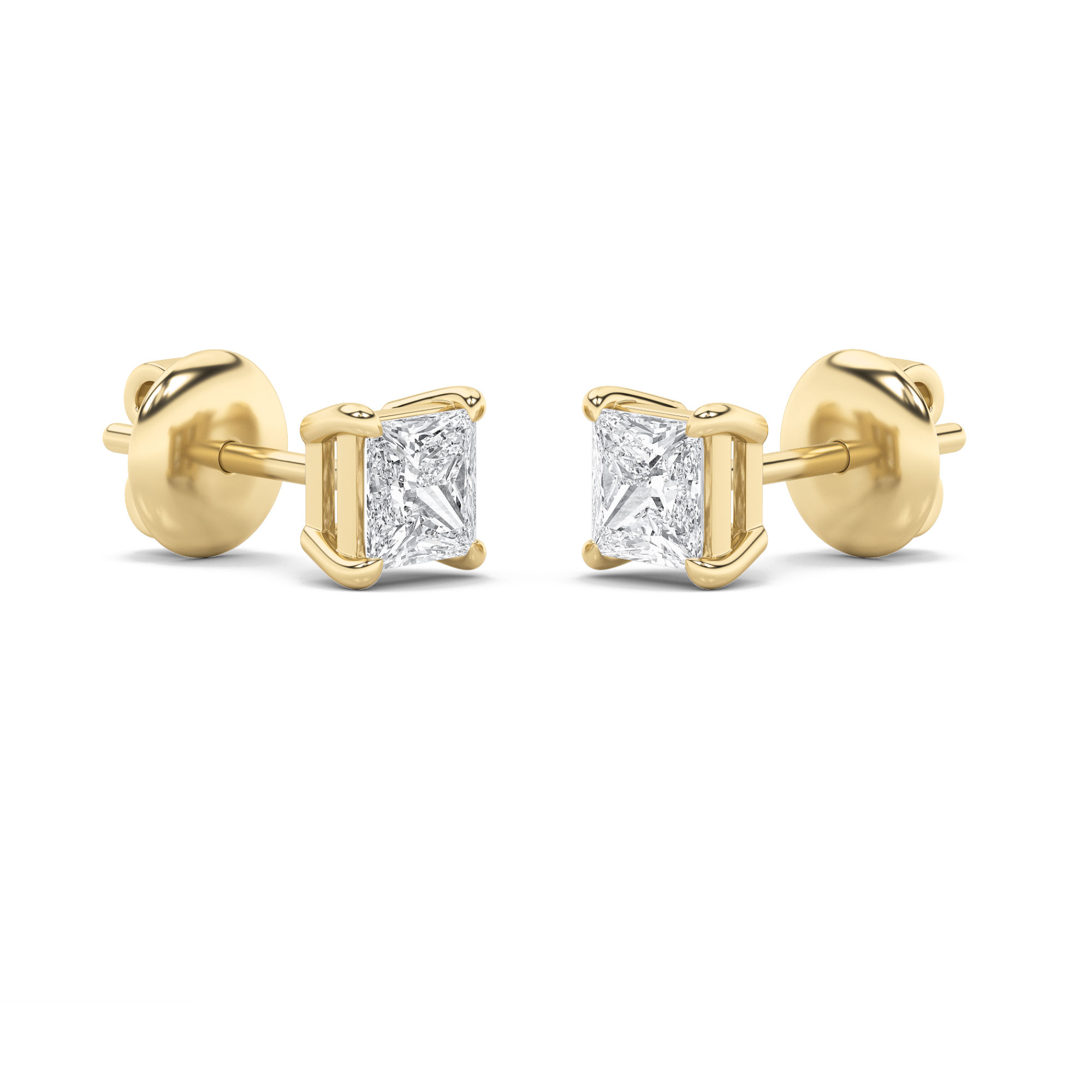 Pristine Princess Stud Earrings 2.5 Carat 0