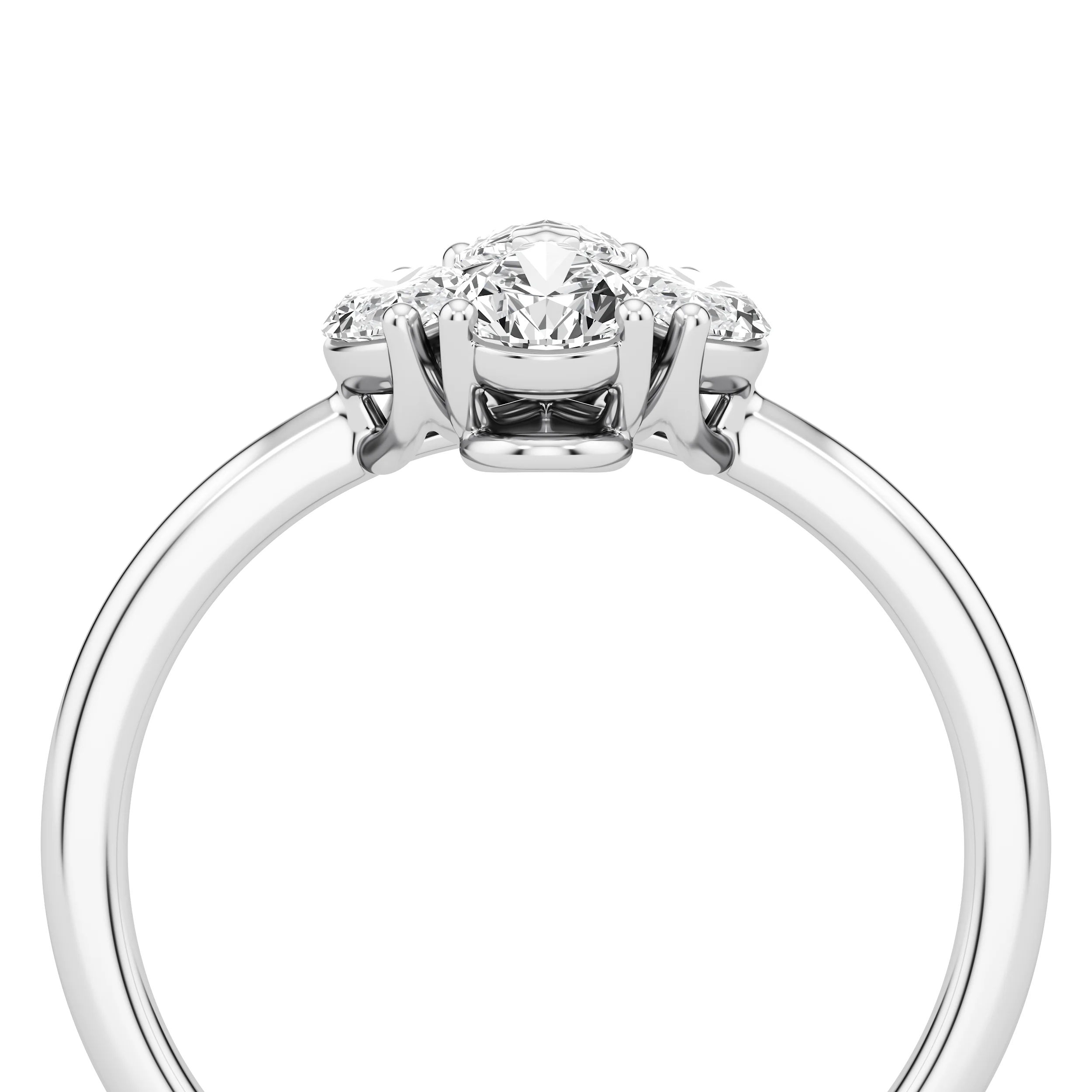 Marquise Bloom Diamond Ring 11
