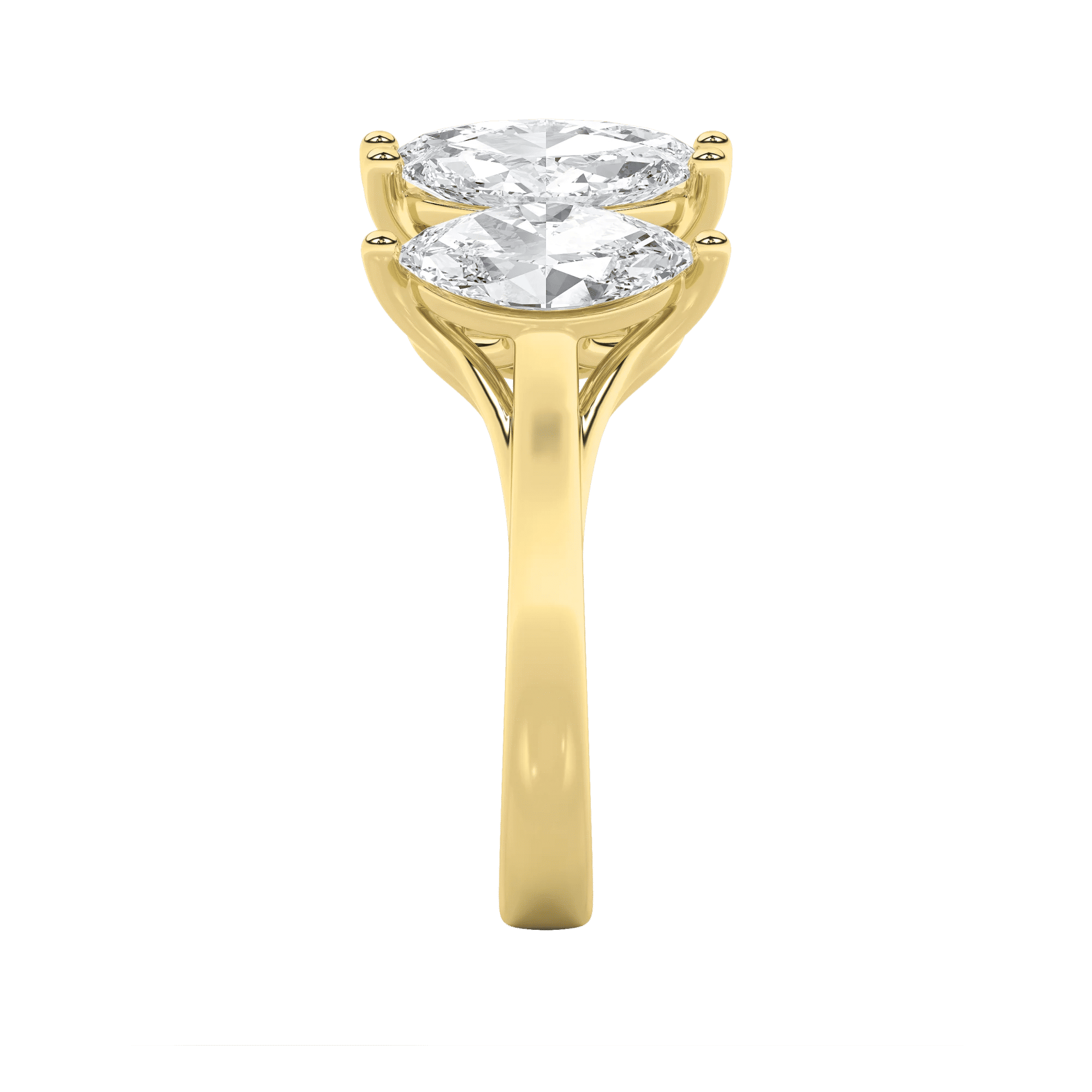 Radiant Penta Five Stone Ring 5