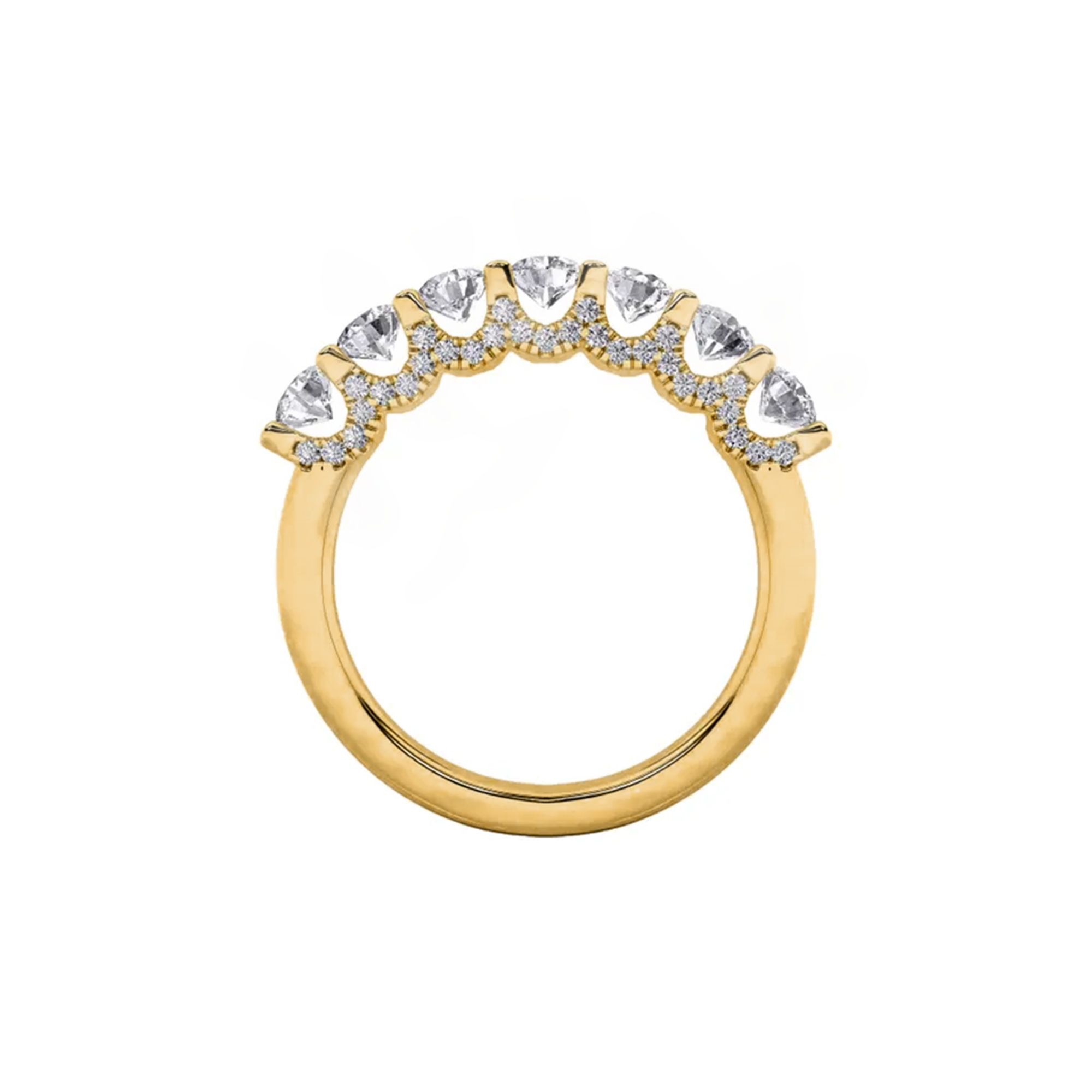 Seven Star Bridal Ring Set 4