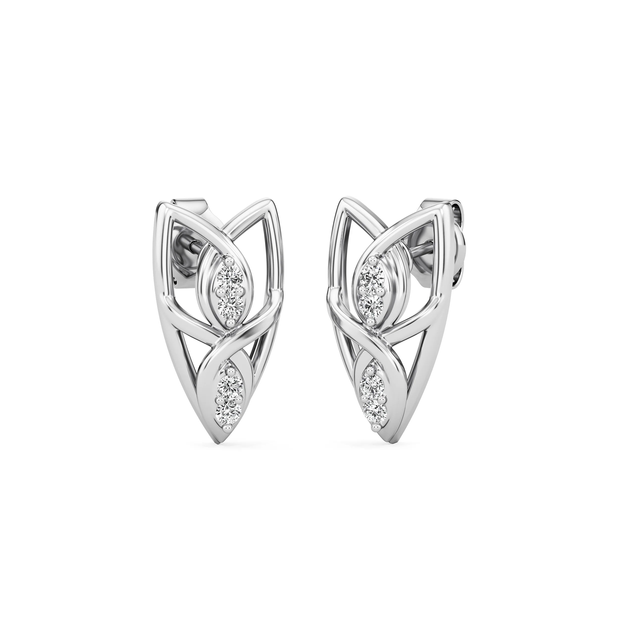 Lattice Gleam Studs 3