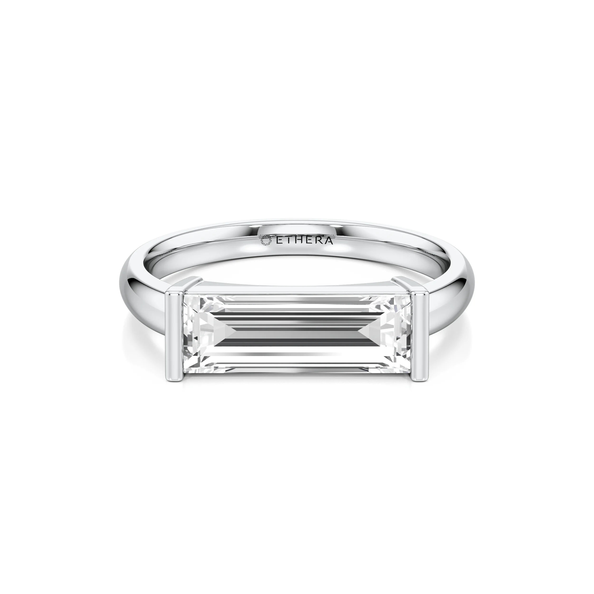 Westward Glow Solitaire Ring 7