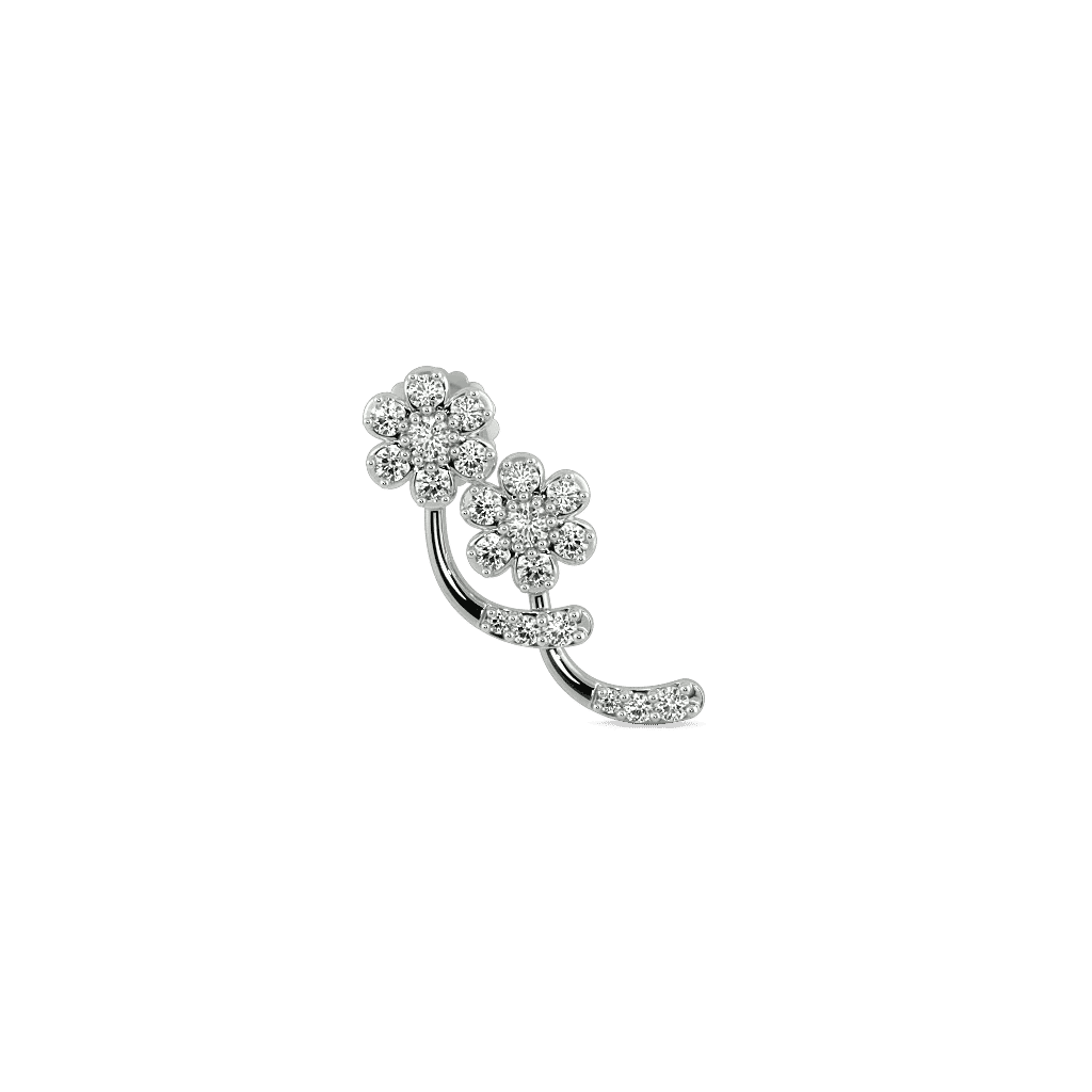 Bloomblush Ear Climber 2