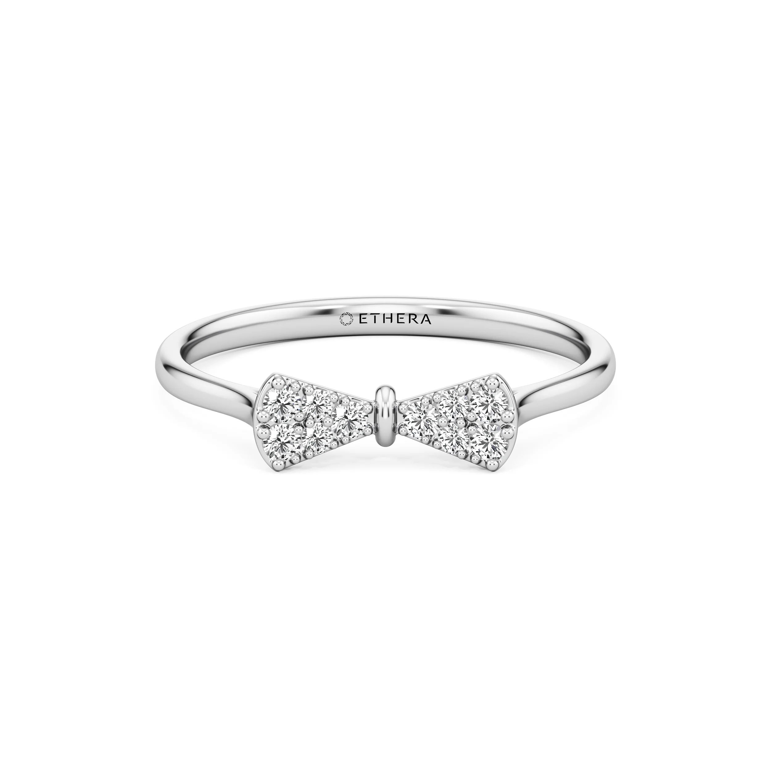 Sparkle Bow Ring 9