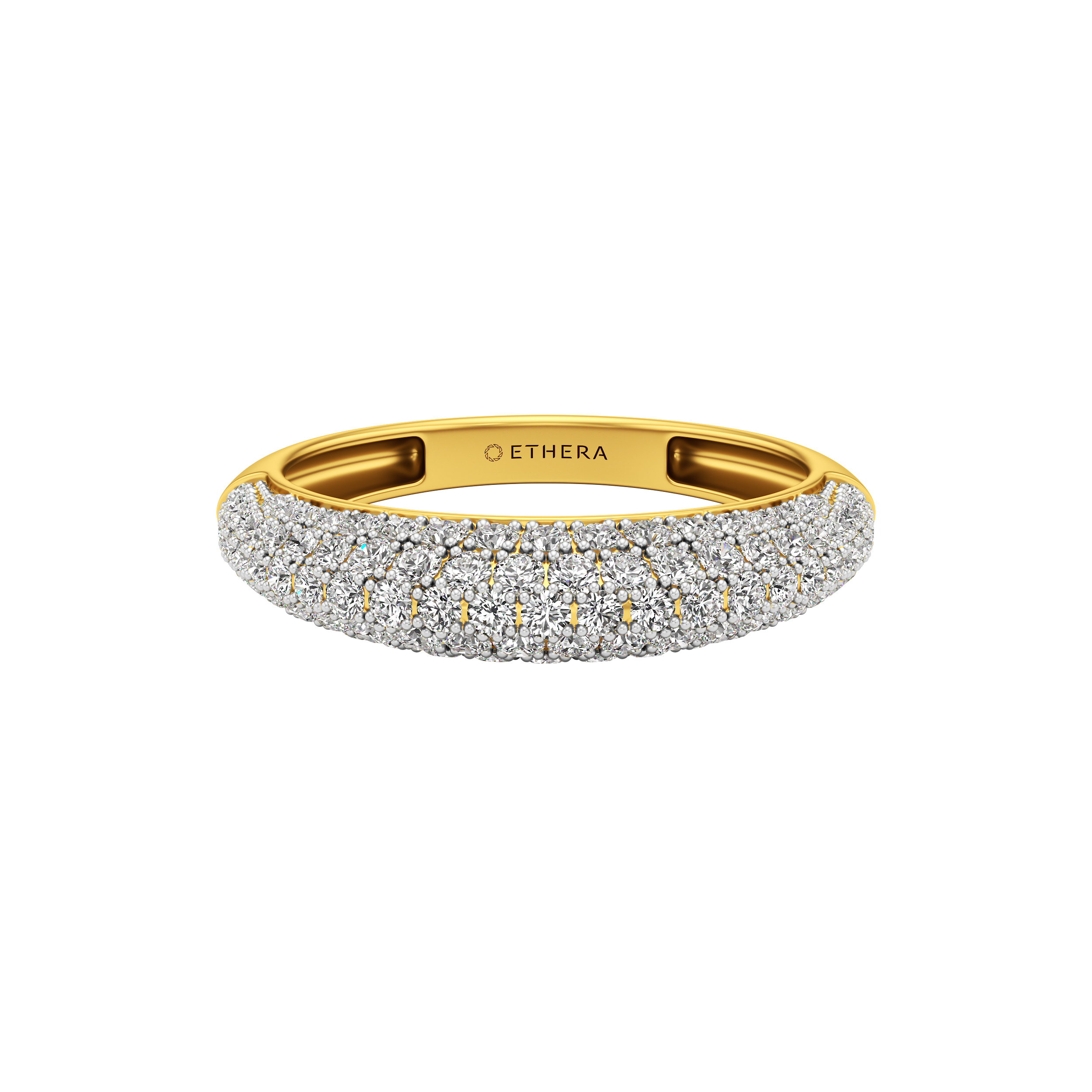 Orbit Weave Diamond Band 2
