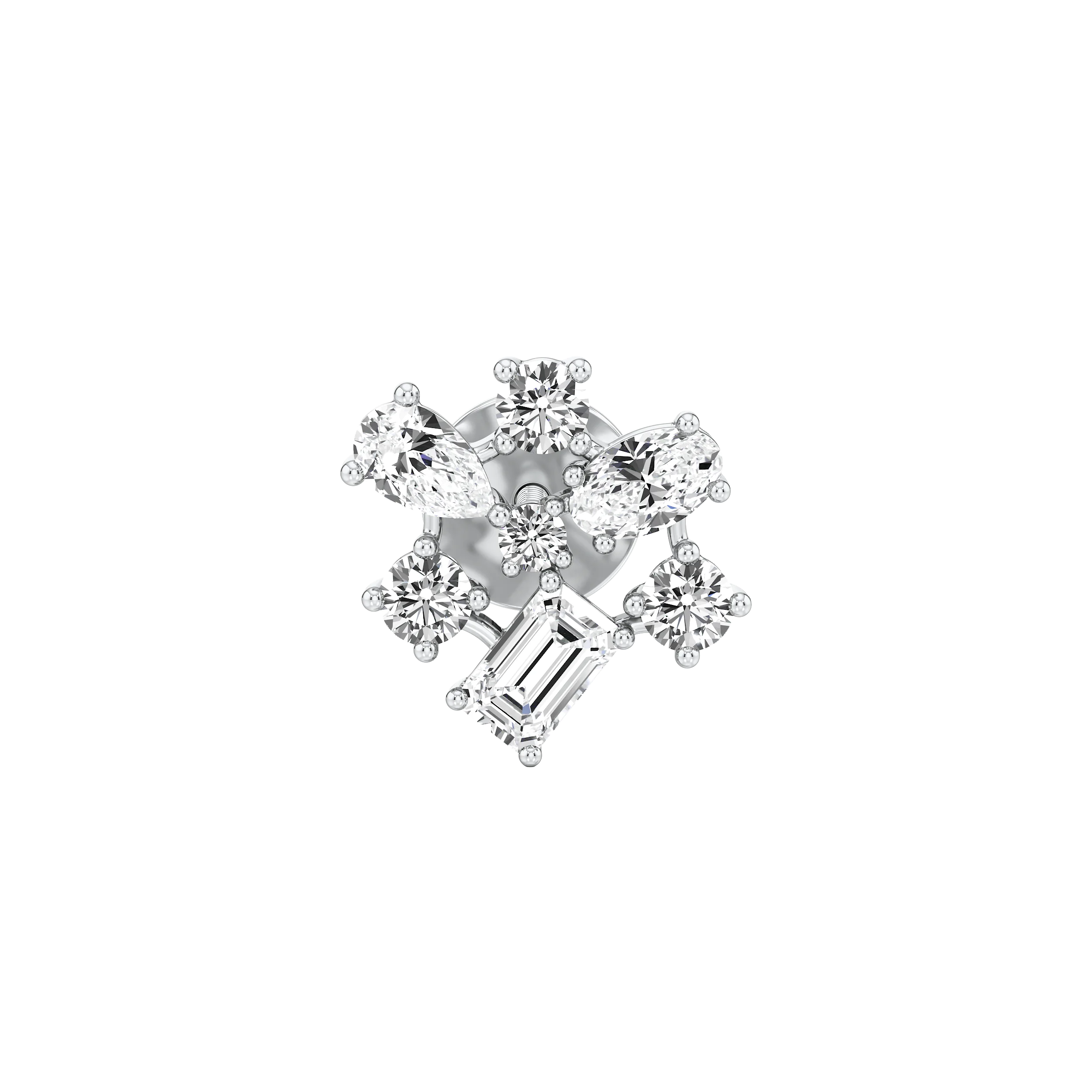 Stellar Cluster Diamond Studs 4