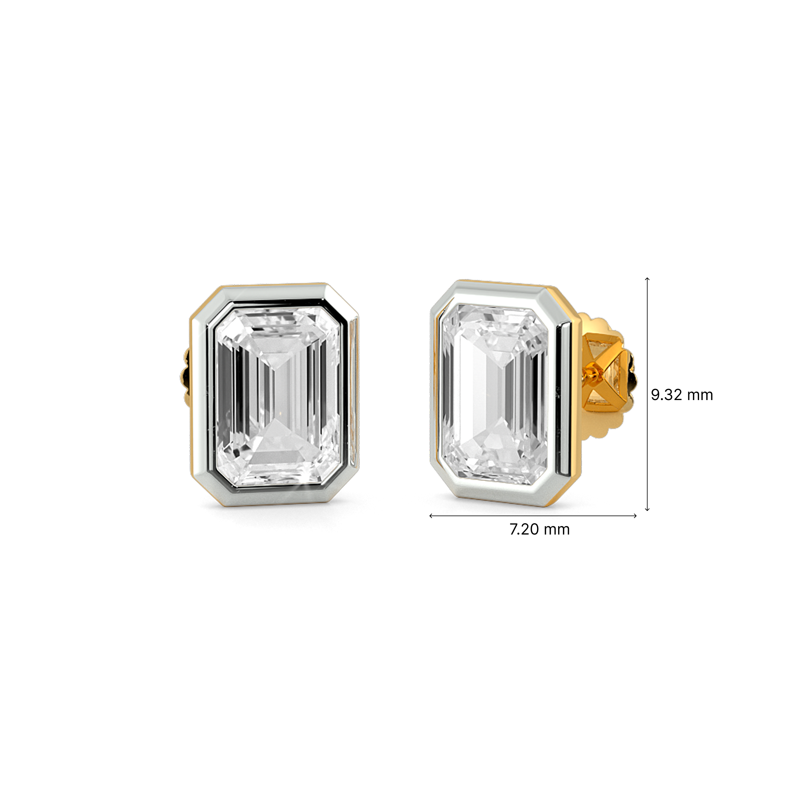 Bezel Muse Studs 5