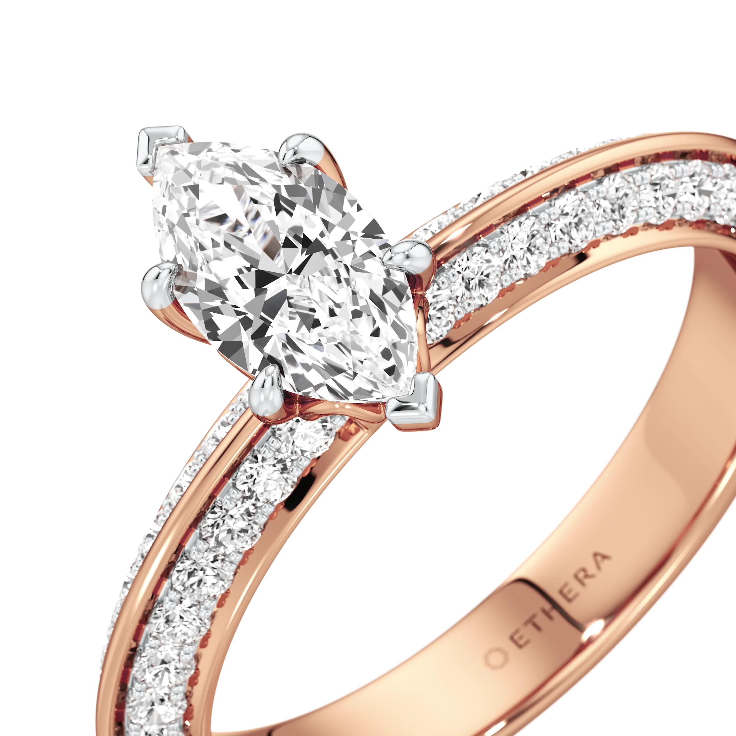 Marquise Arc Ring 10