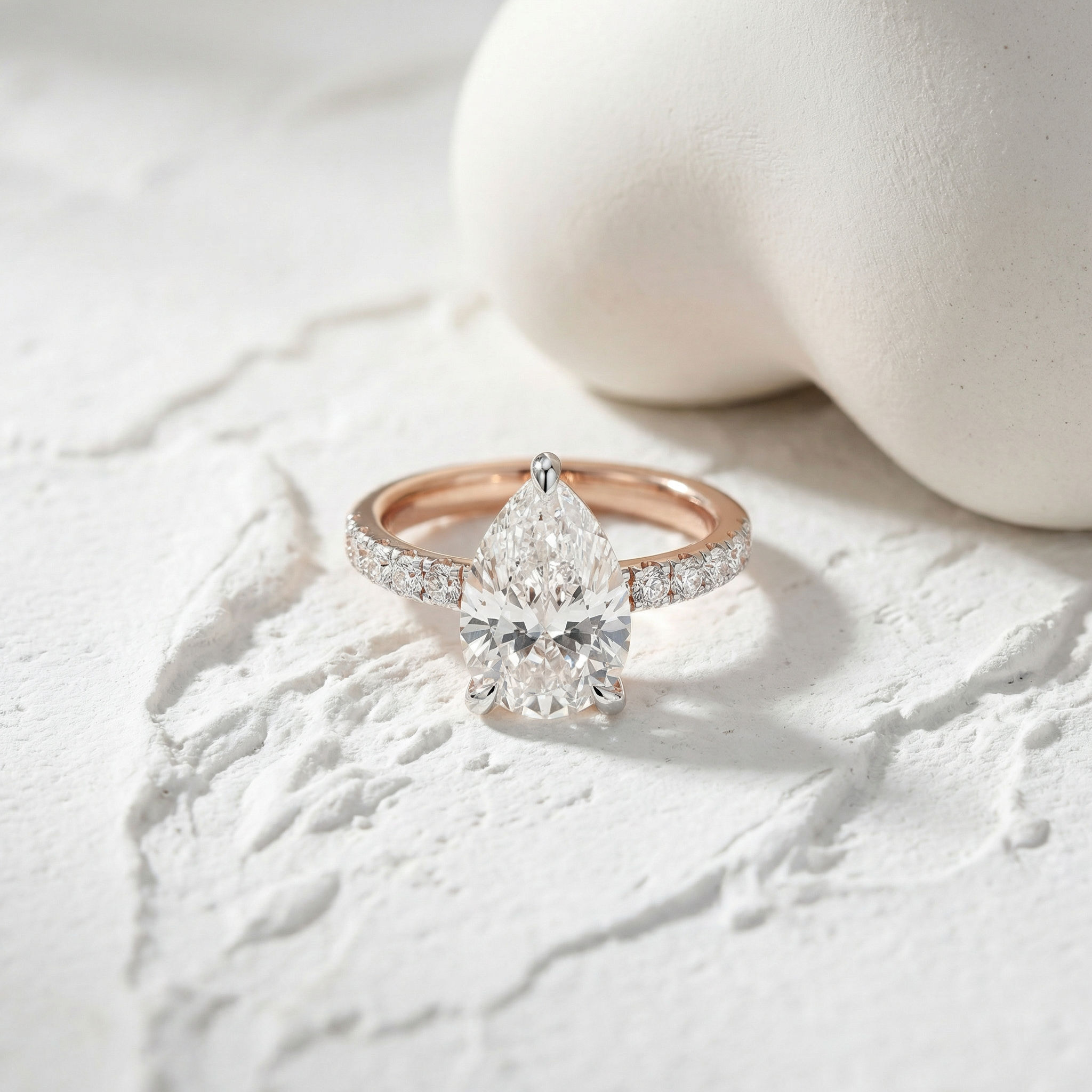 Eterna Pear Ring 2