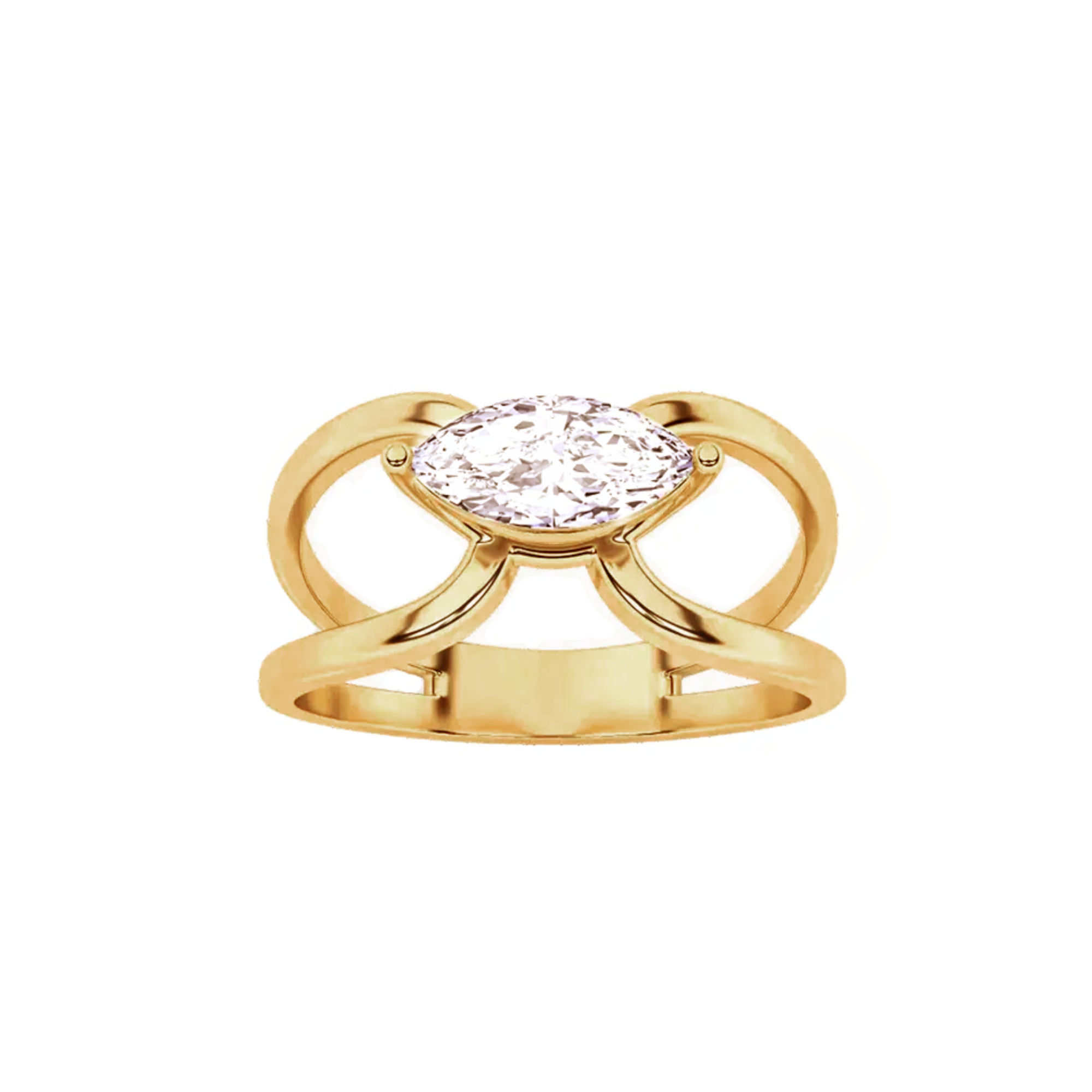 The Orbit Marquise Ring 5