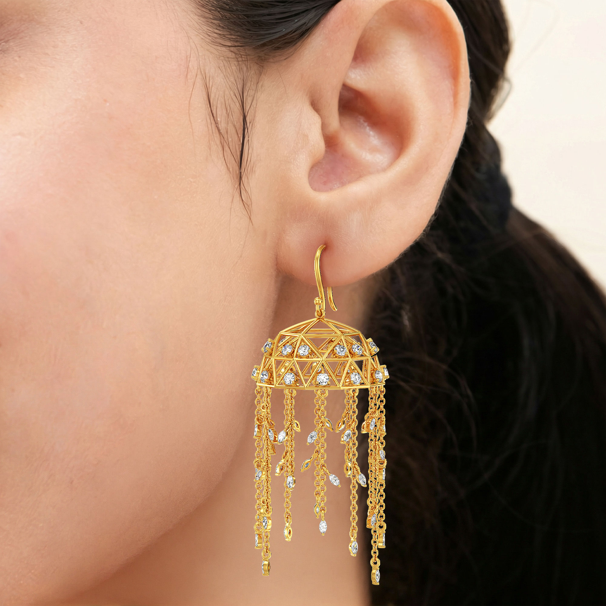 Drama Domes Jhumkas