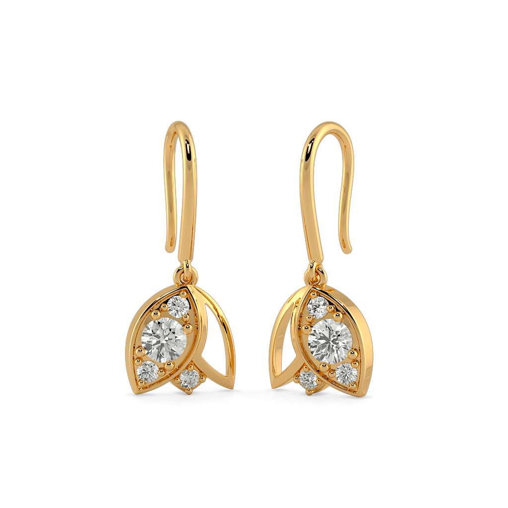 Leaflet Drop Earrings