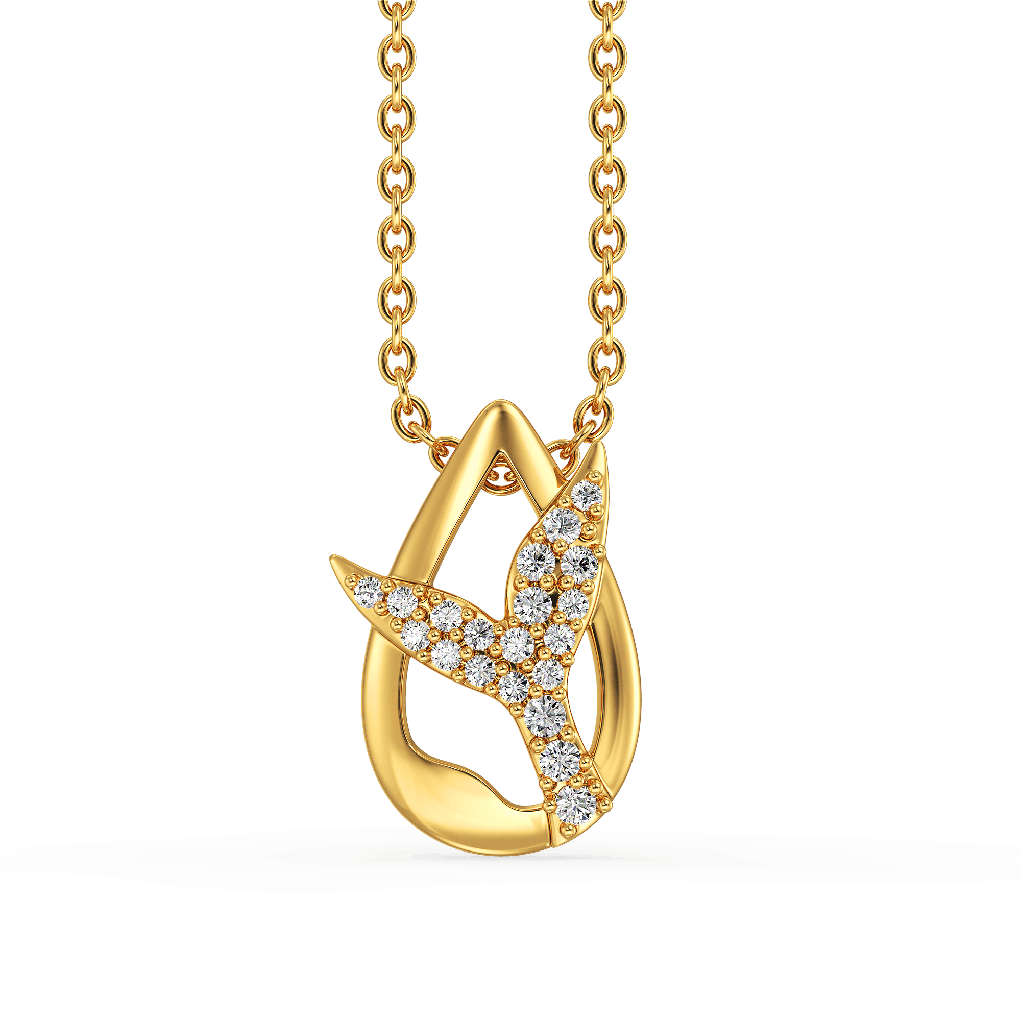 Flareleaf Spark Pendant 0
