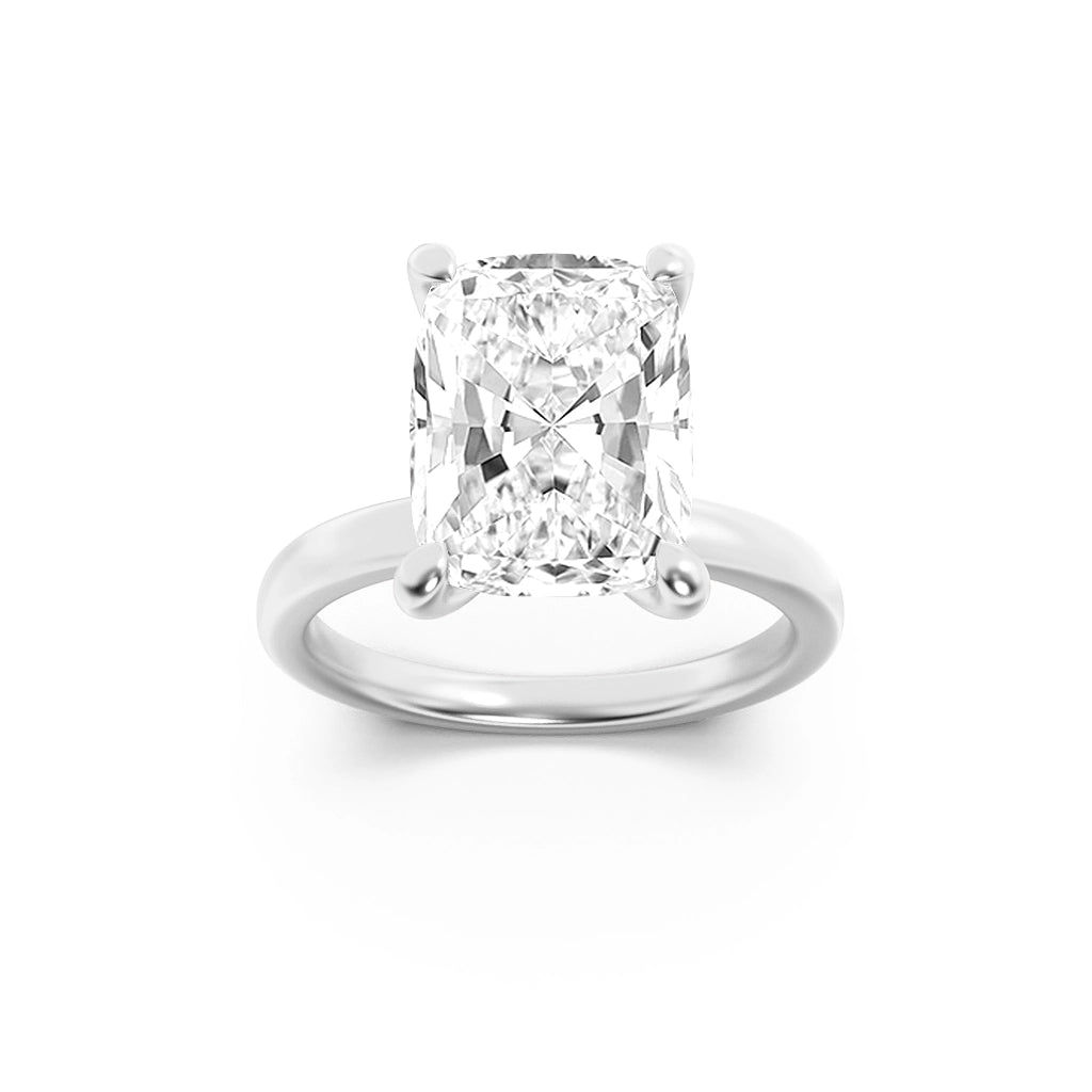Golden Radiance Solitaire Ring 7