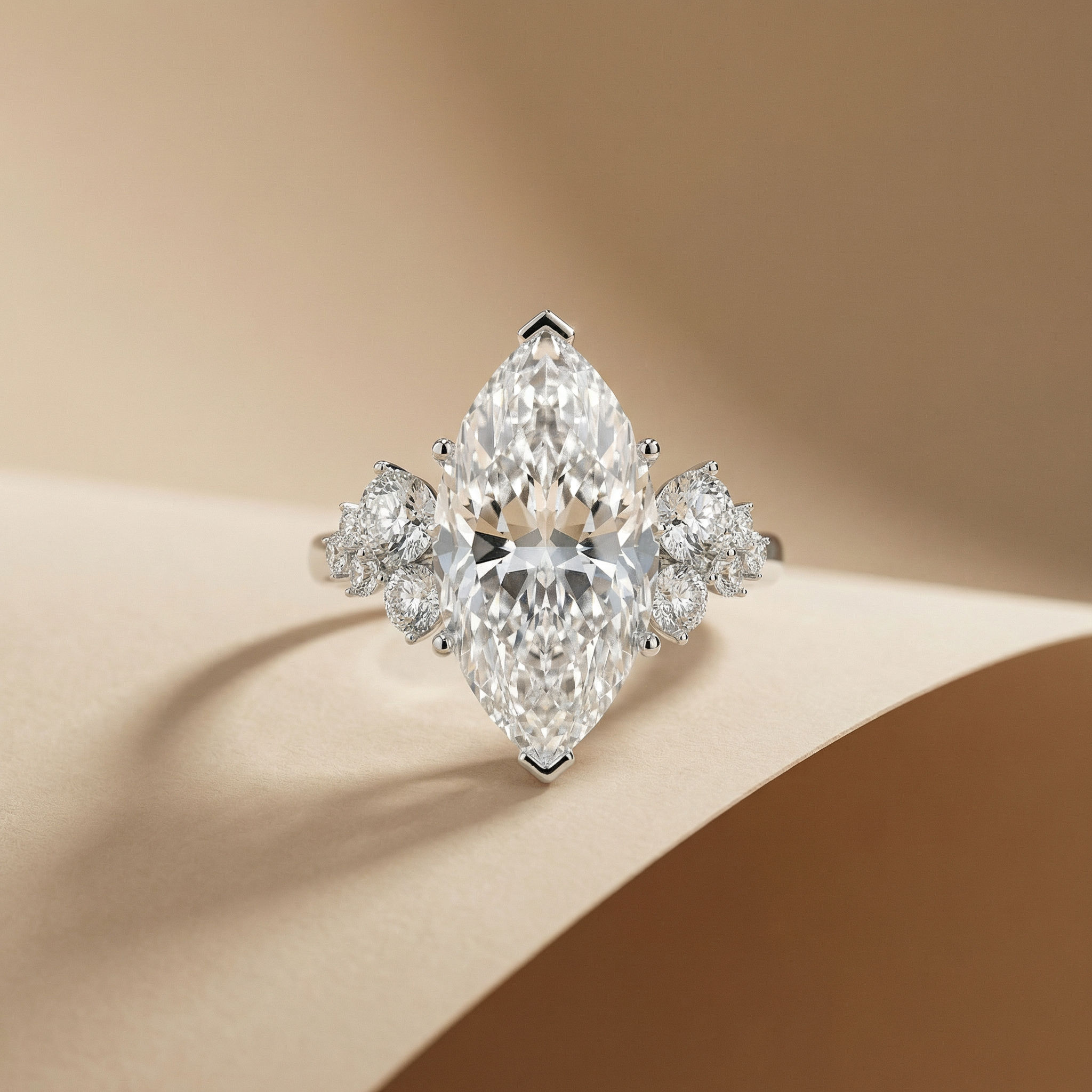 Cascade Marquise Ring 5