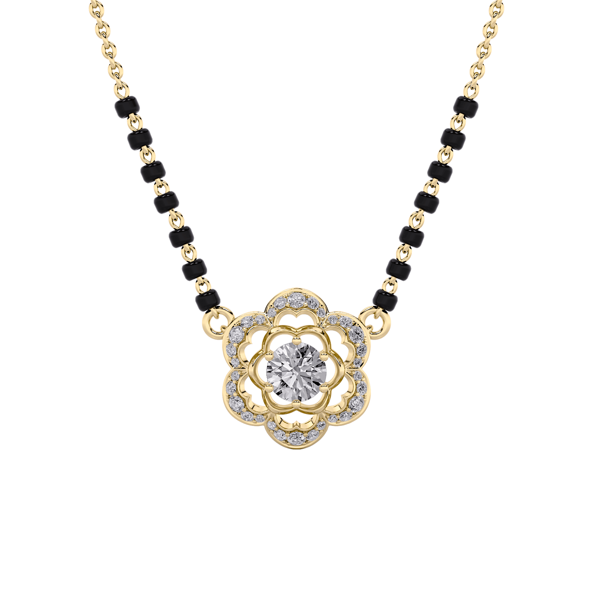 Timeless Blooms Mangalsutra 0
