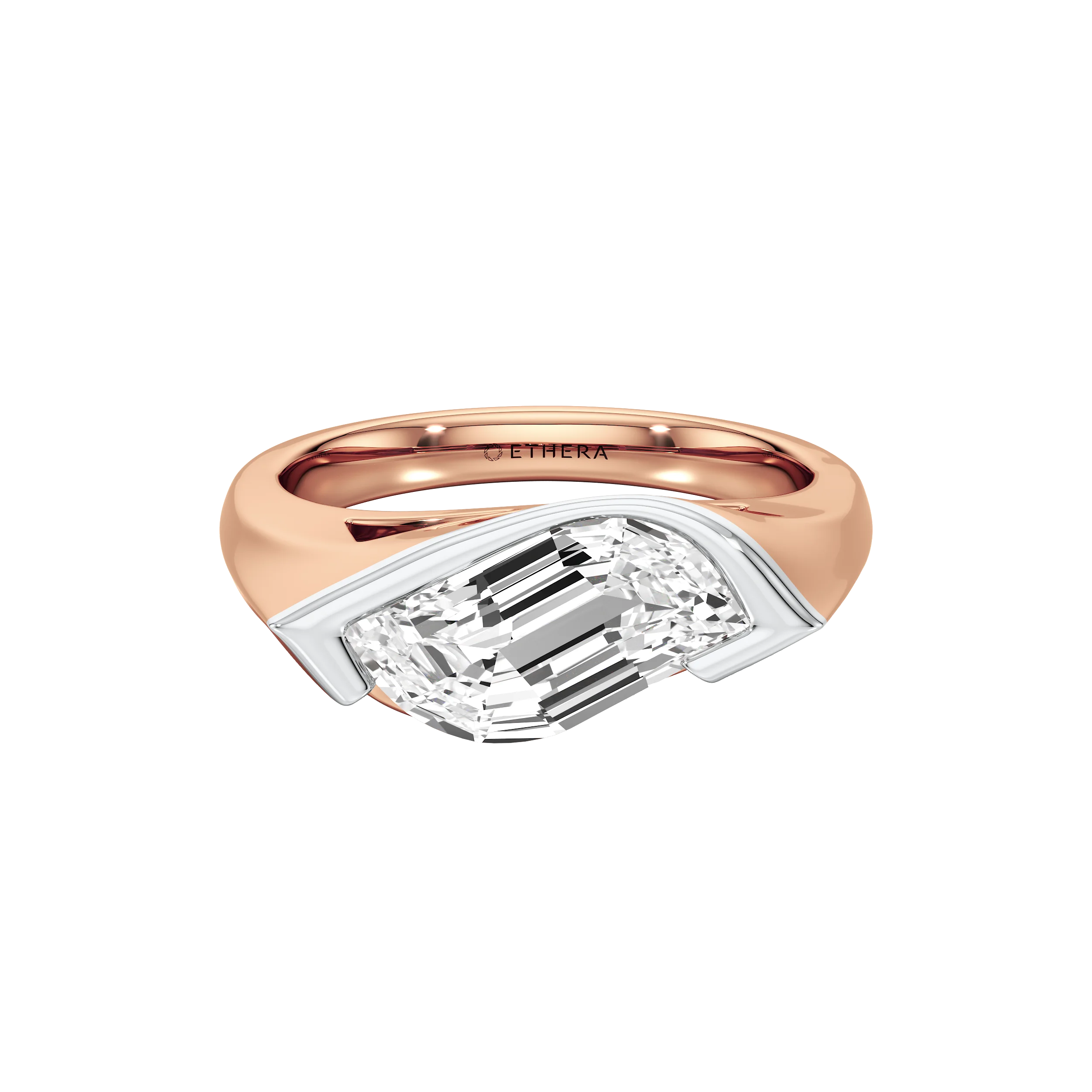 Chiseled Brilliance Solitaire Ring 13