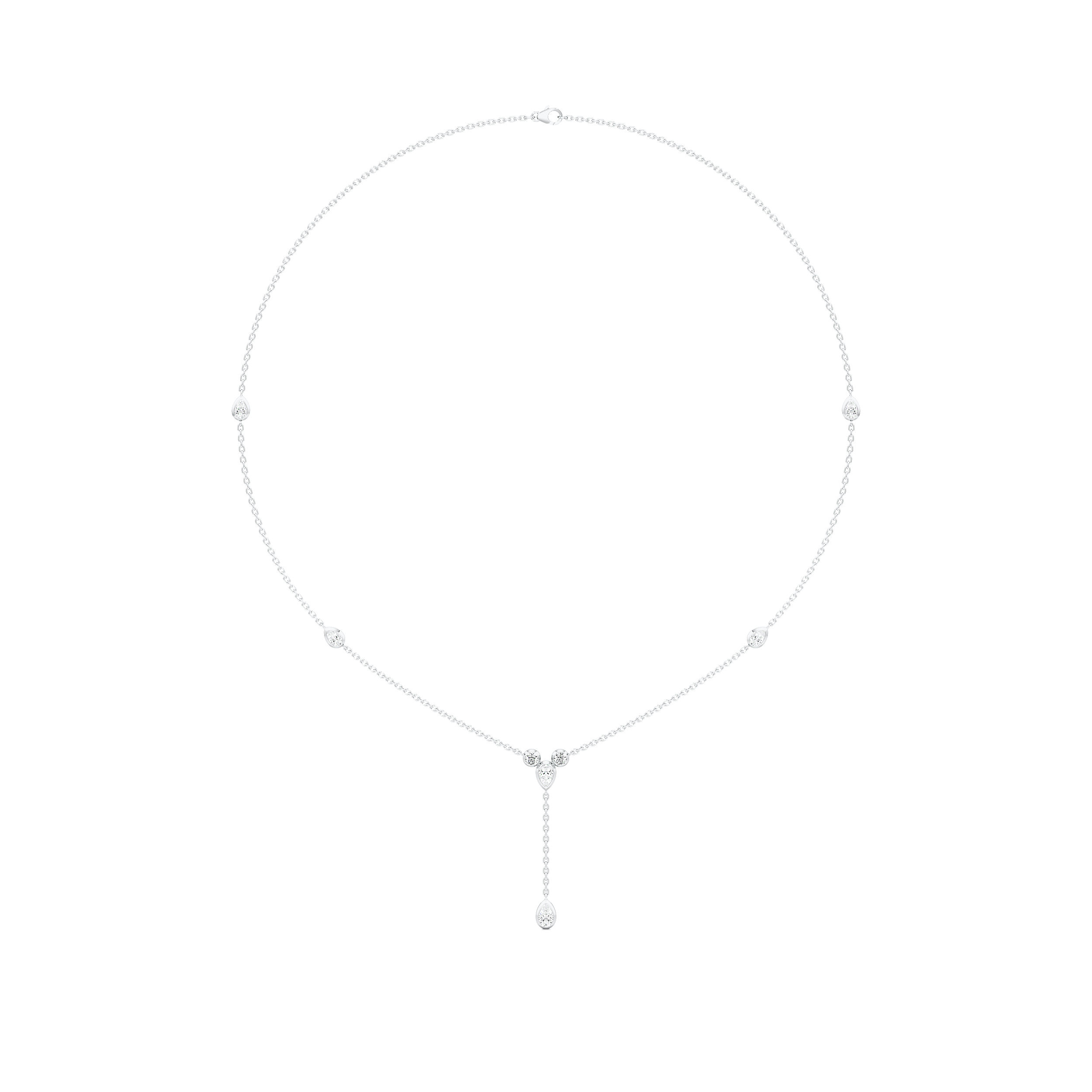 Droplet Lariat Necklace 2