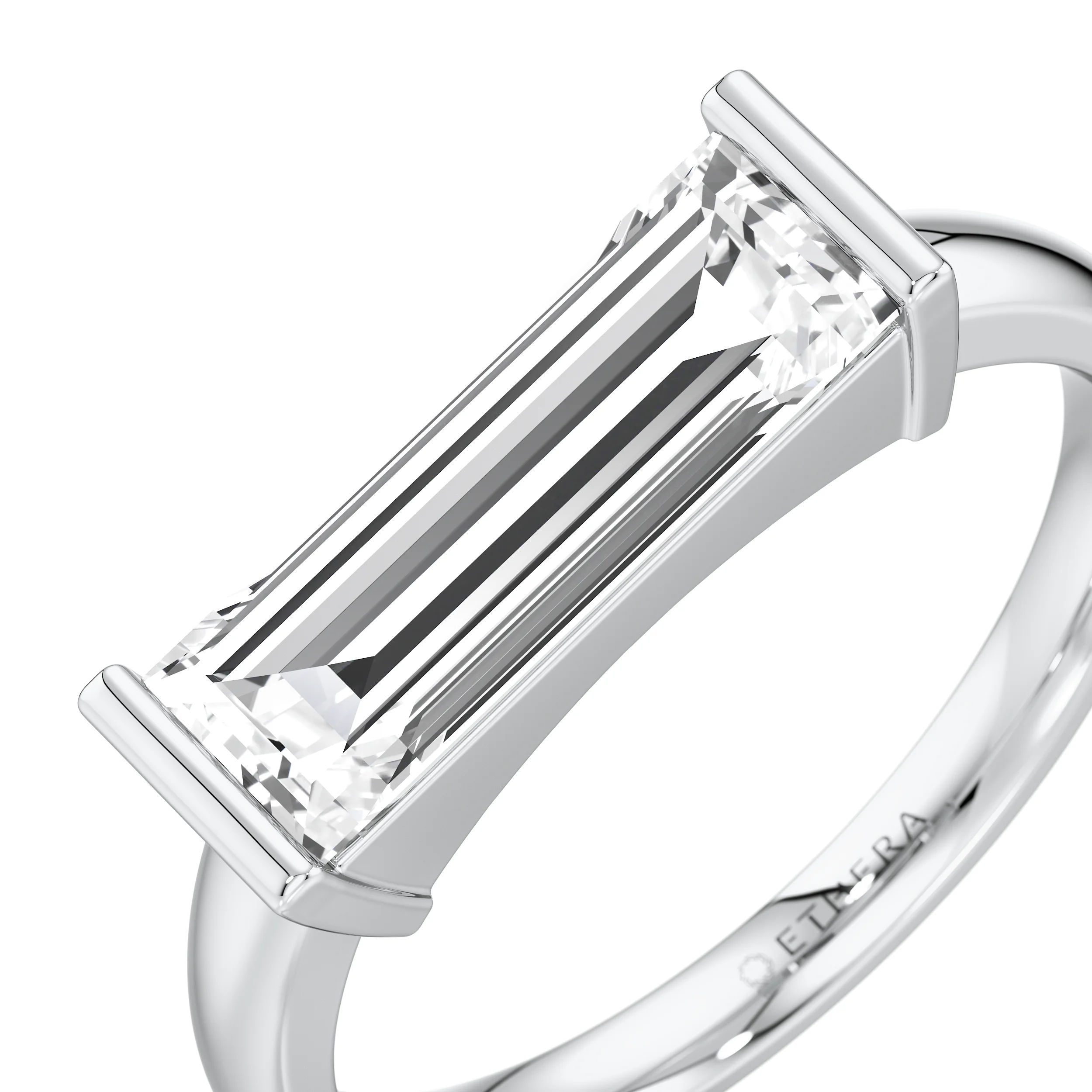 Westward Glow Solitaire Ring 6
