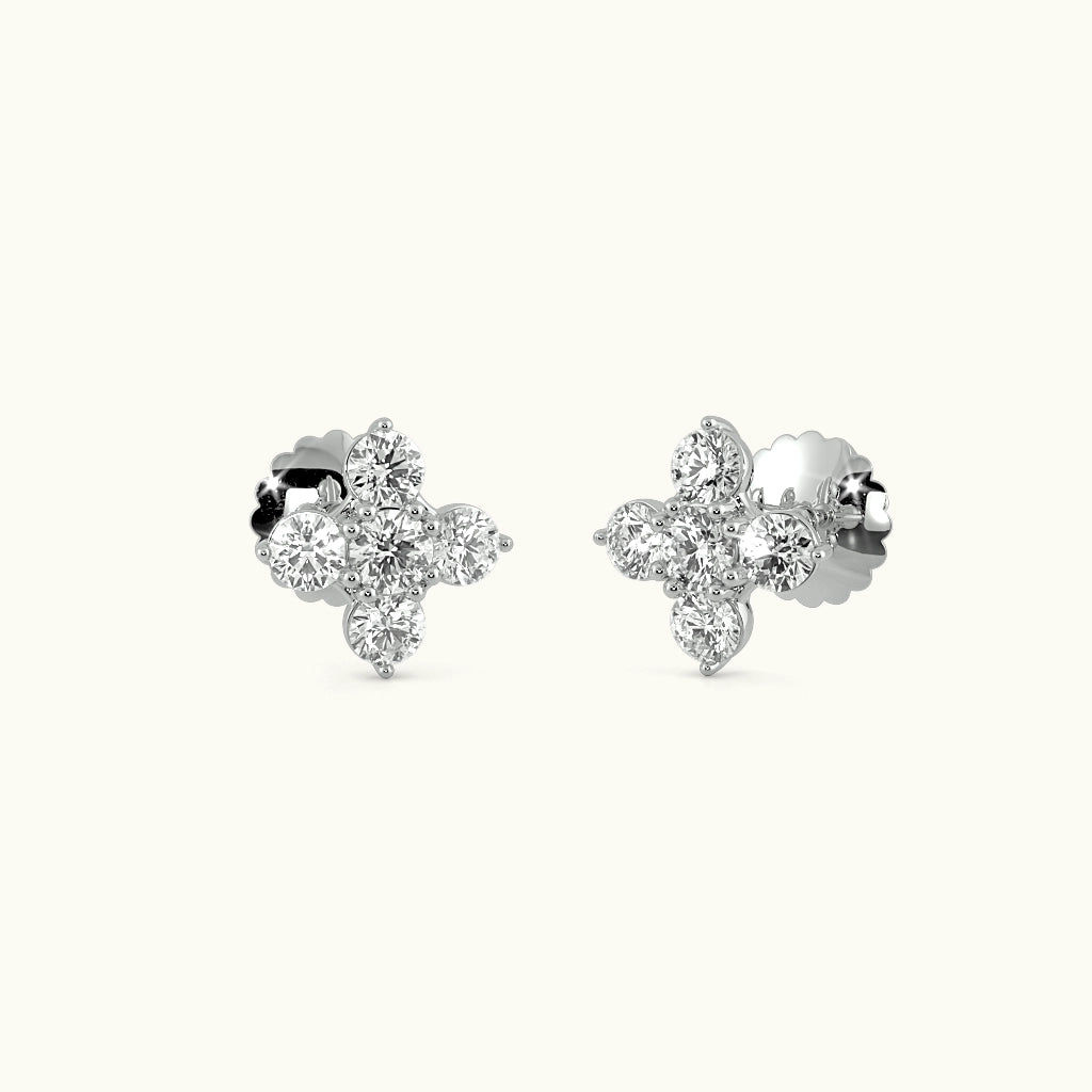 Divine Cross Stud Earrings 0