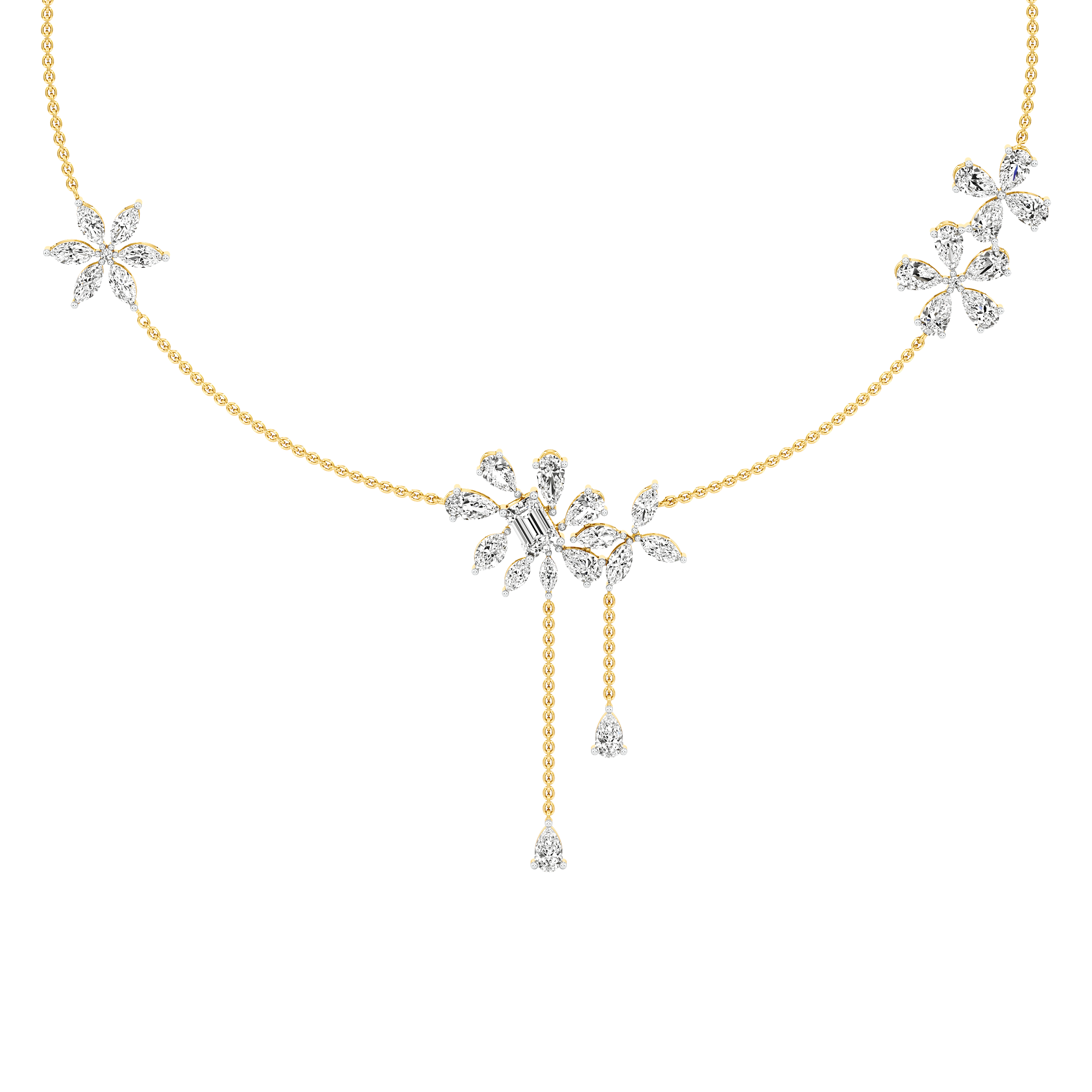 Bloom Cascade Necklace