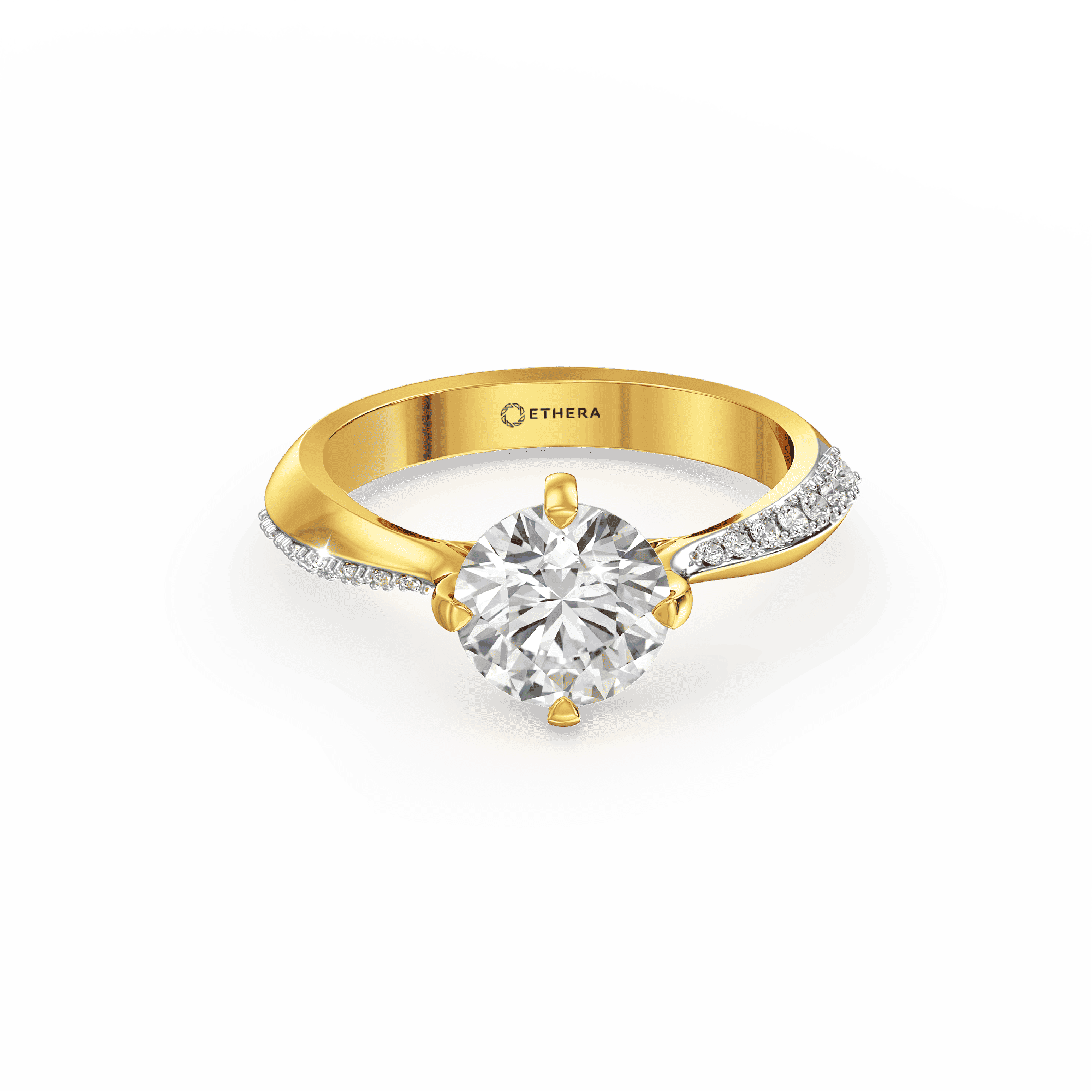 The Helix Solitaire Ring 1