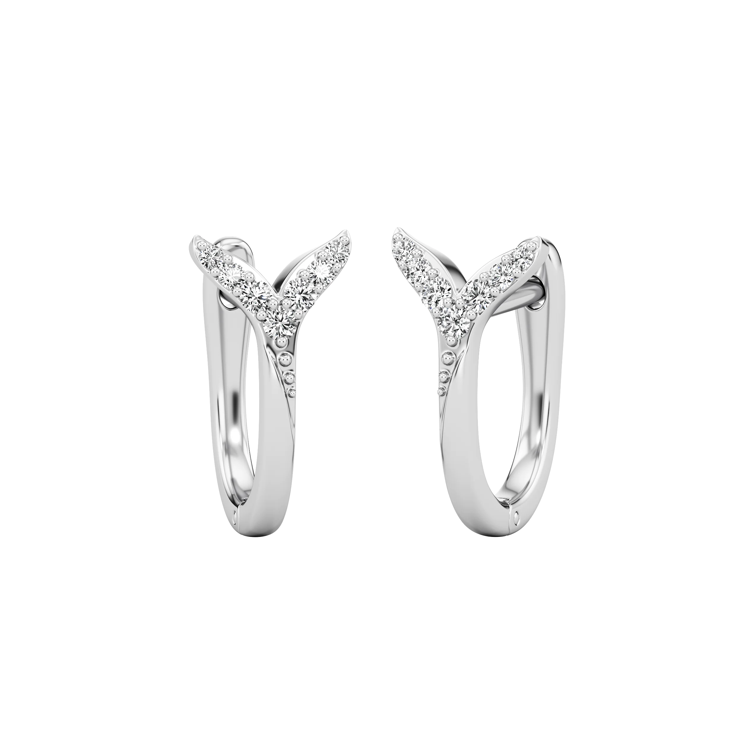 Tidal Diamond Huggies 4