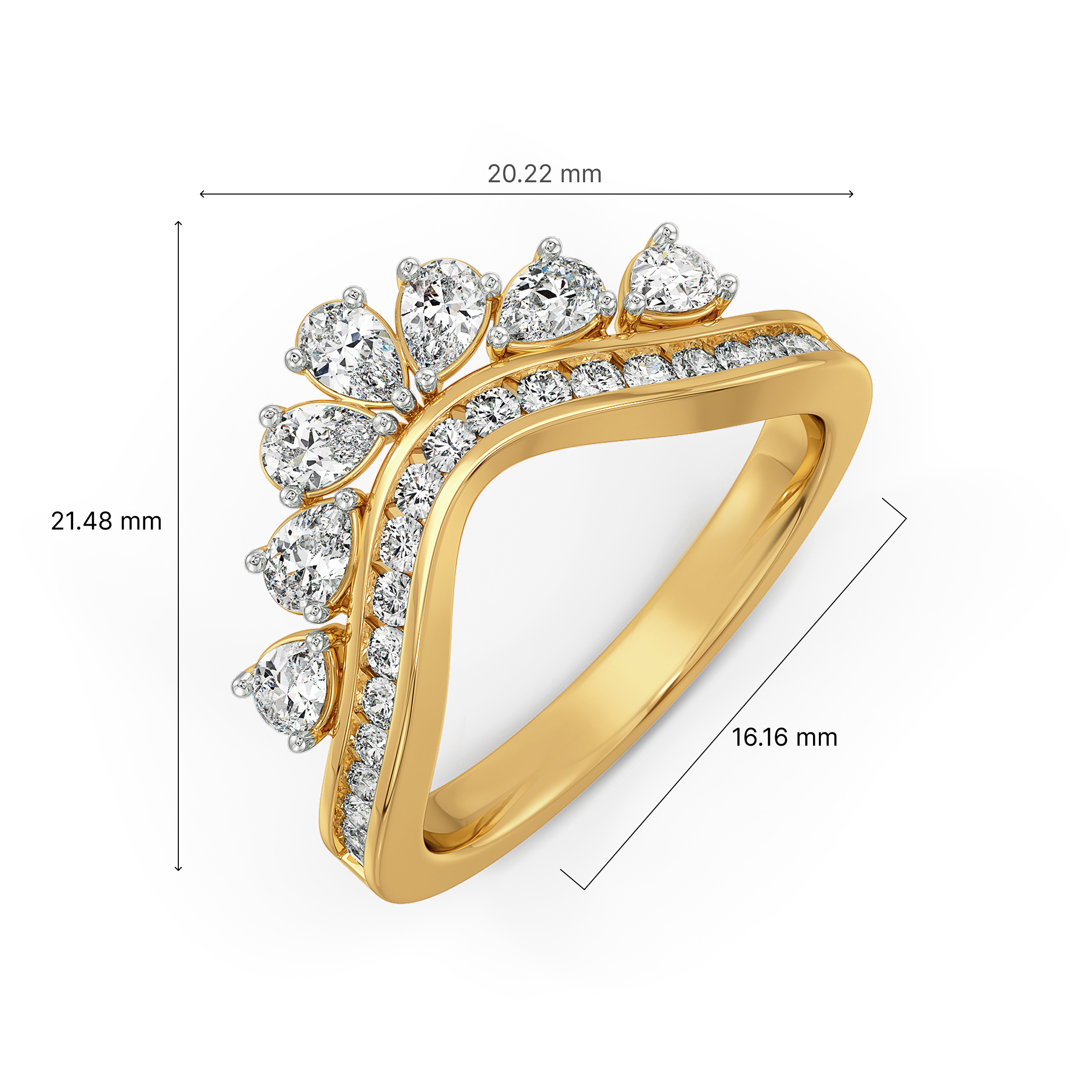 V-Dazzle Vanki Ring 6