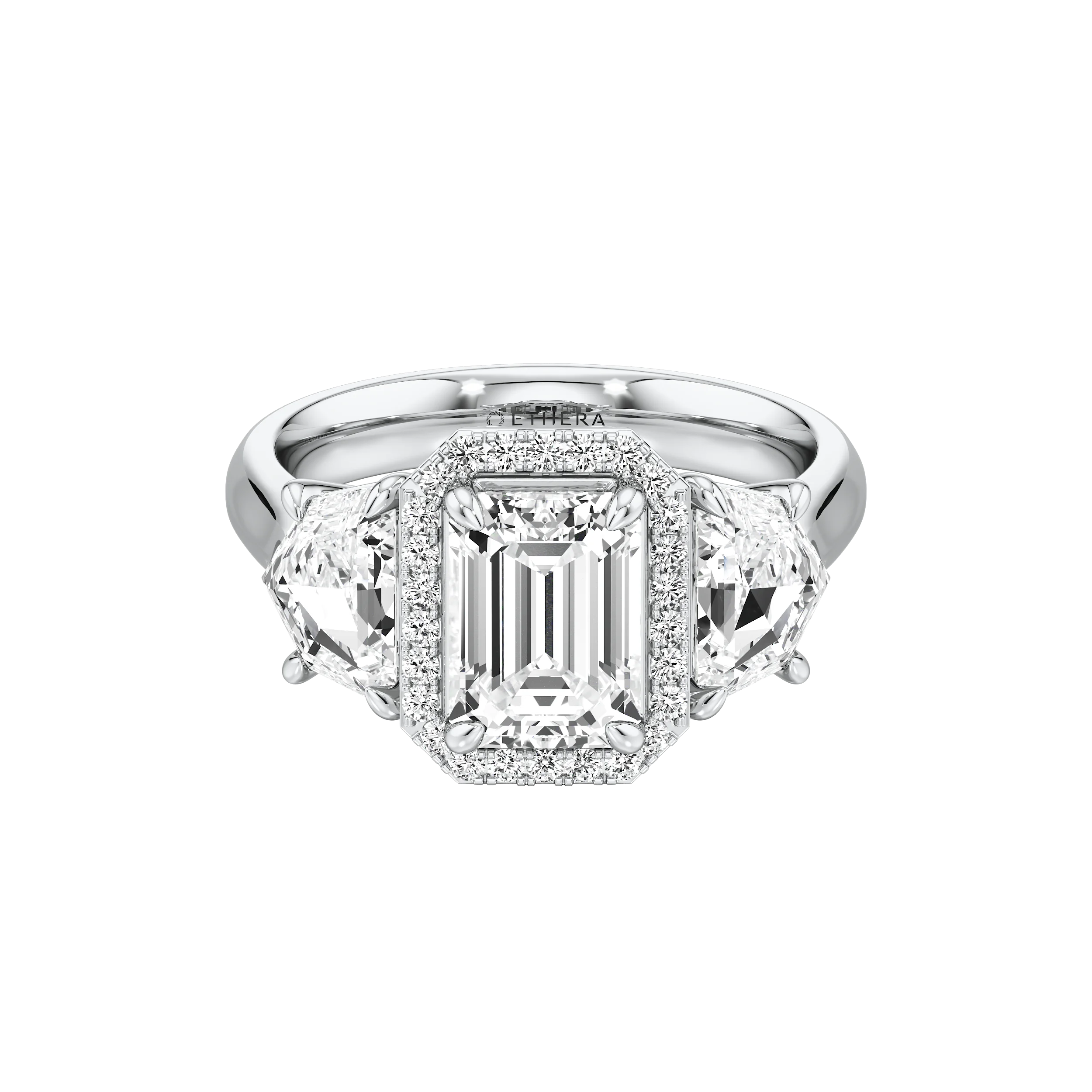 Past, Present , Future 3 Stone Ring 8