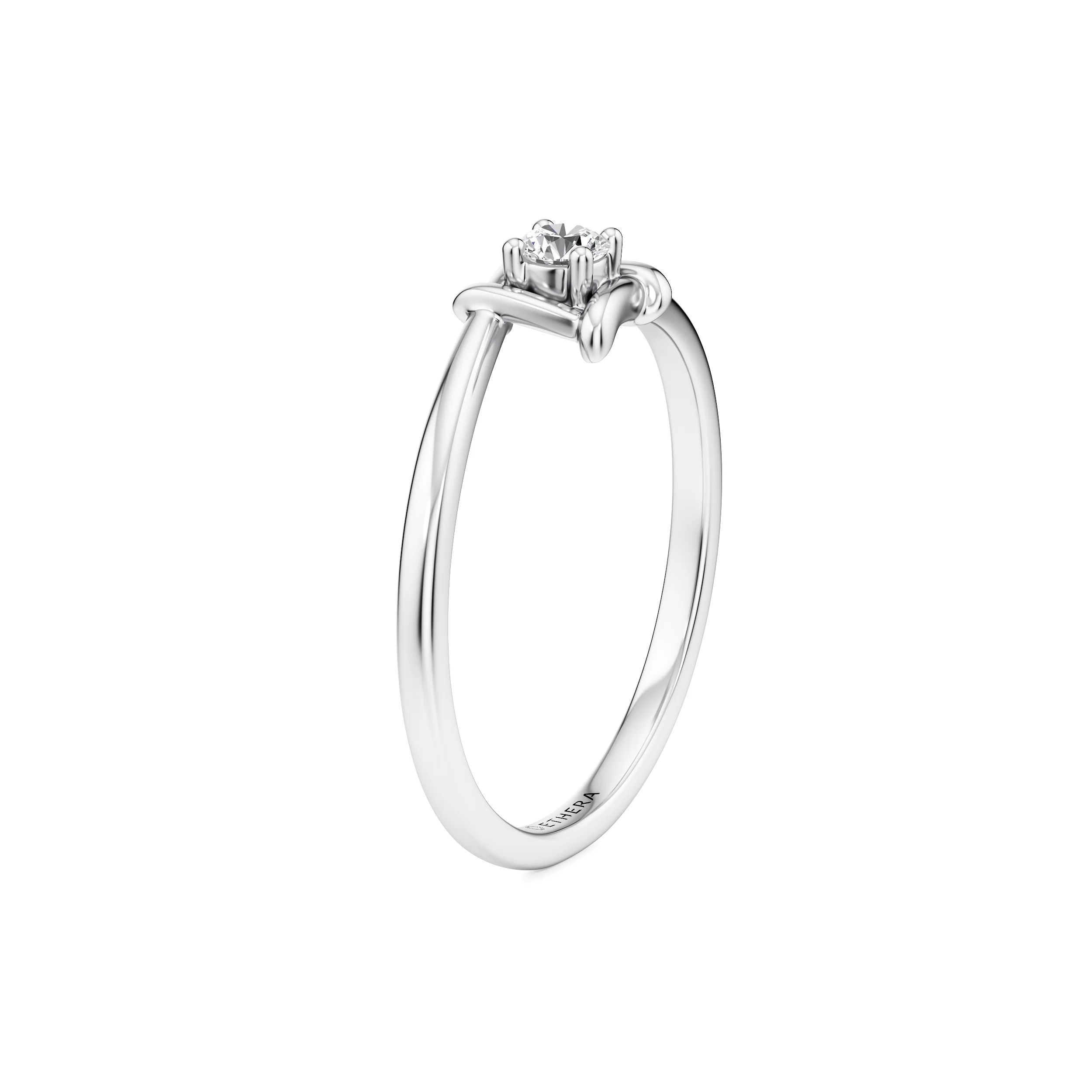 Axis Solitaire Ring 10