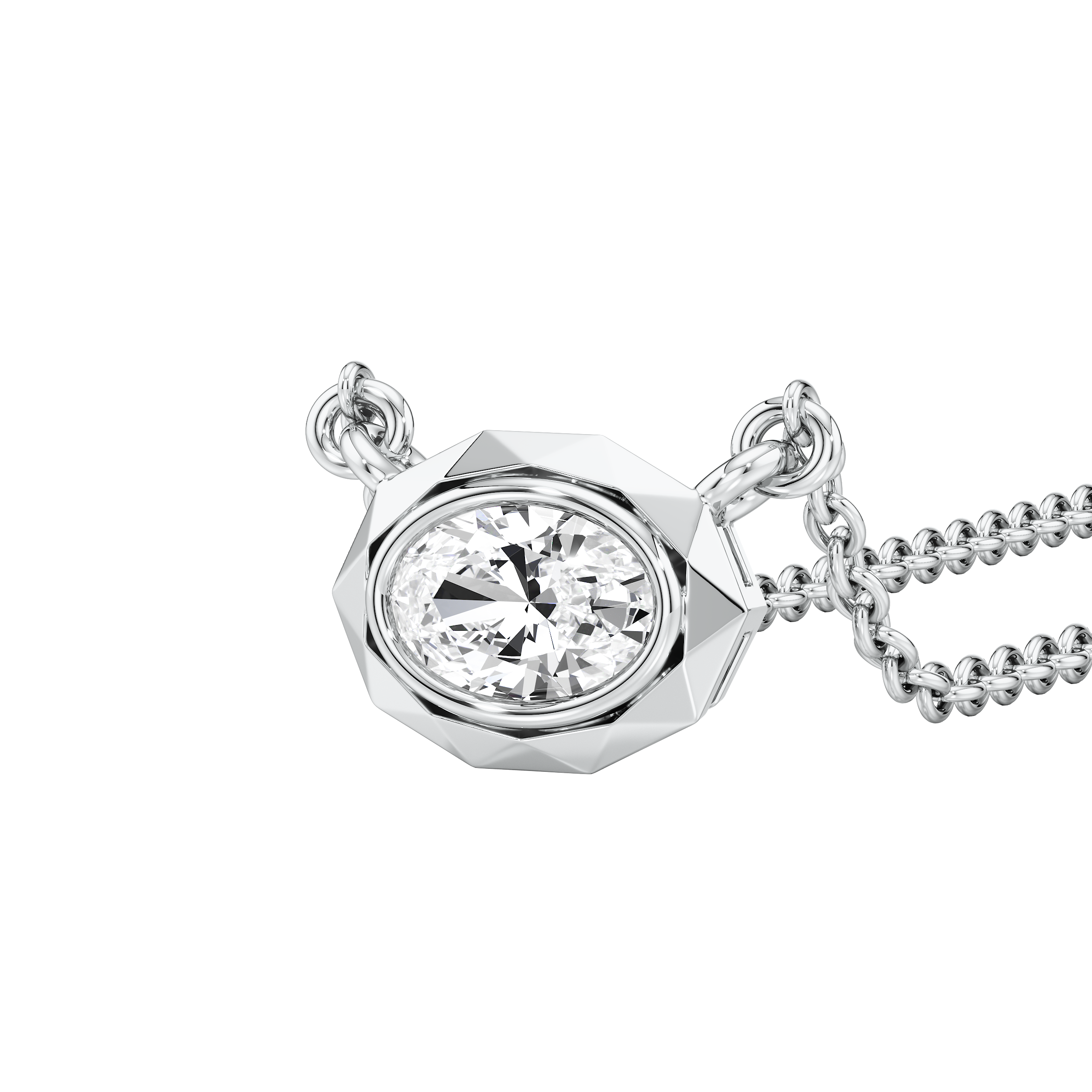 The Elara Oval Necklet 3