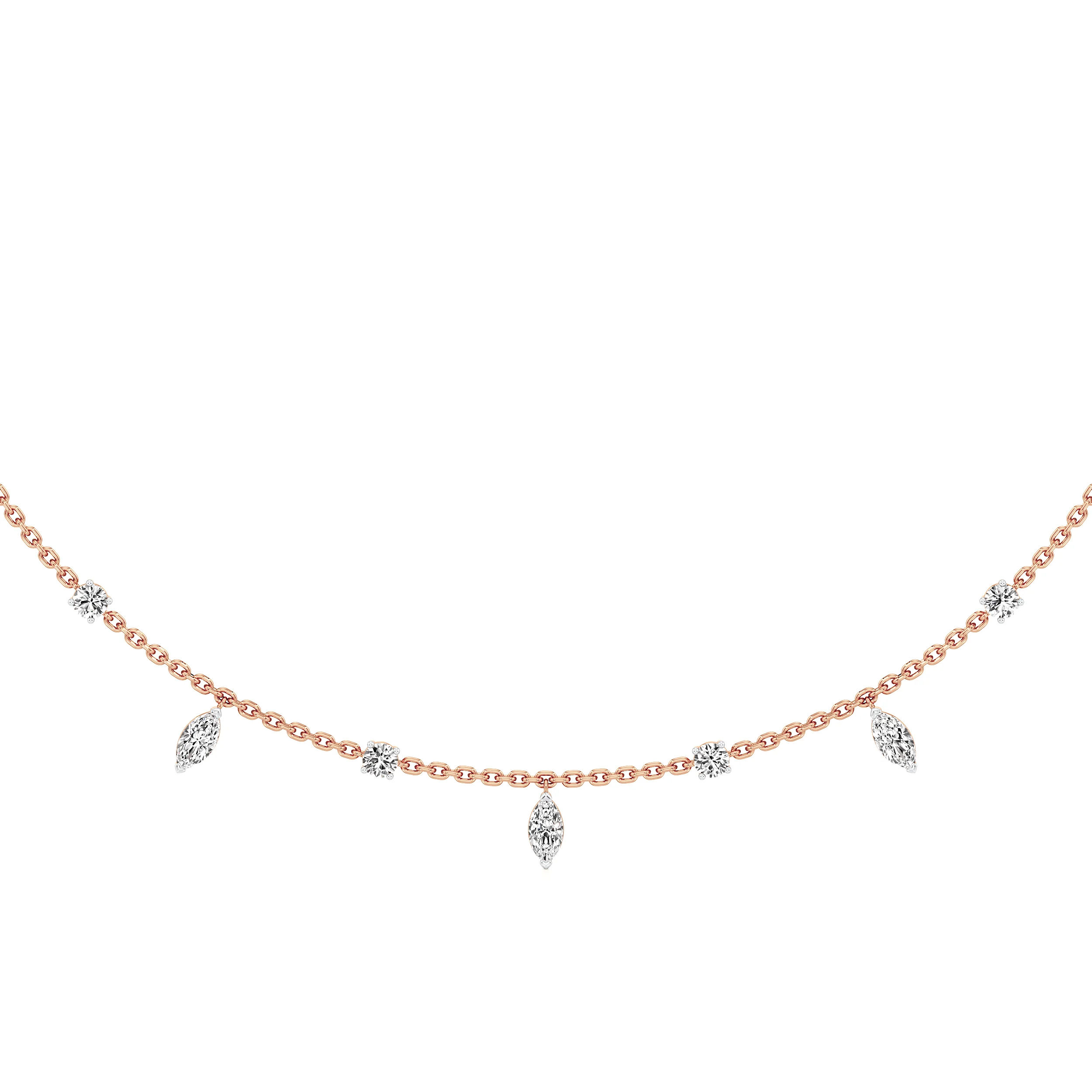 Shimmering Cascade Necklace 9