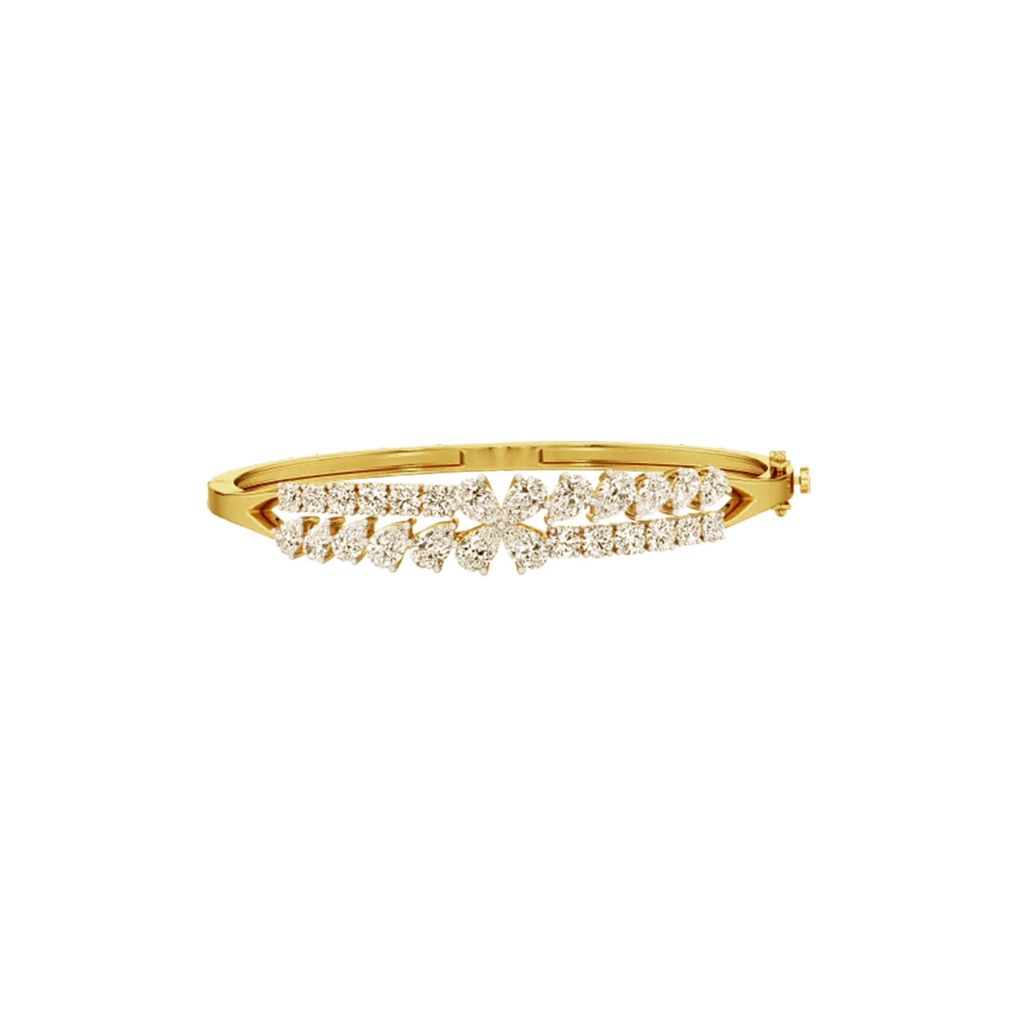Twin Cascade Diamond Bracelets 0