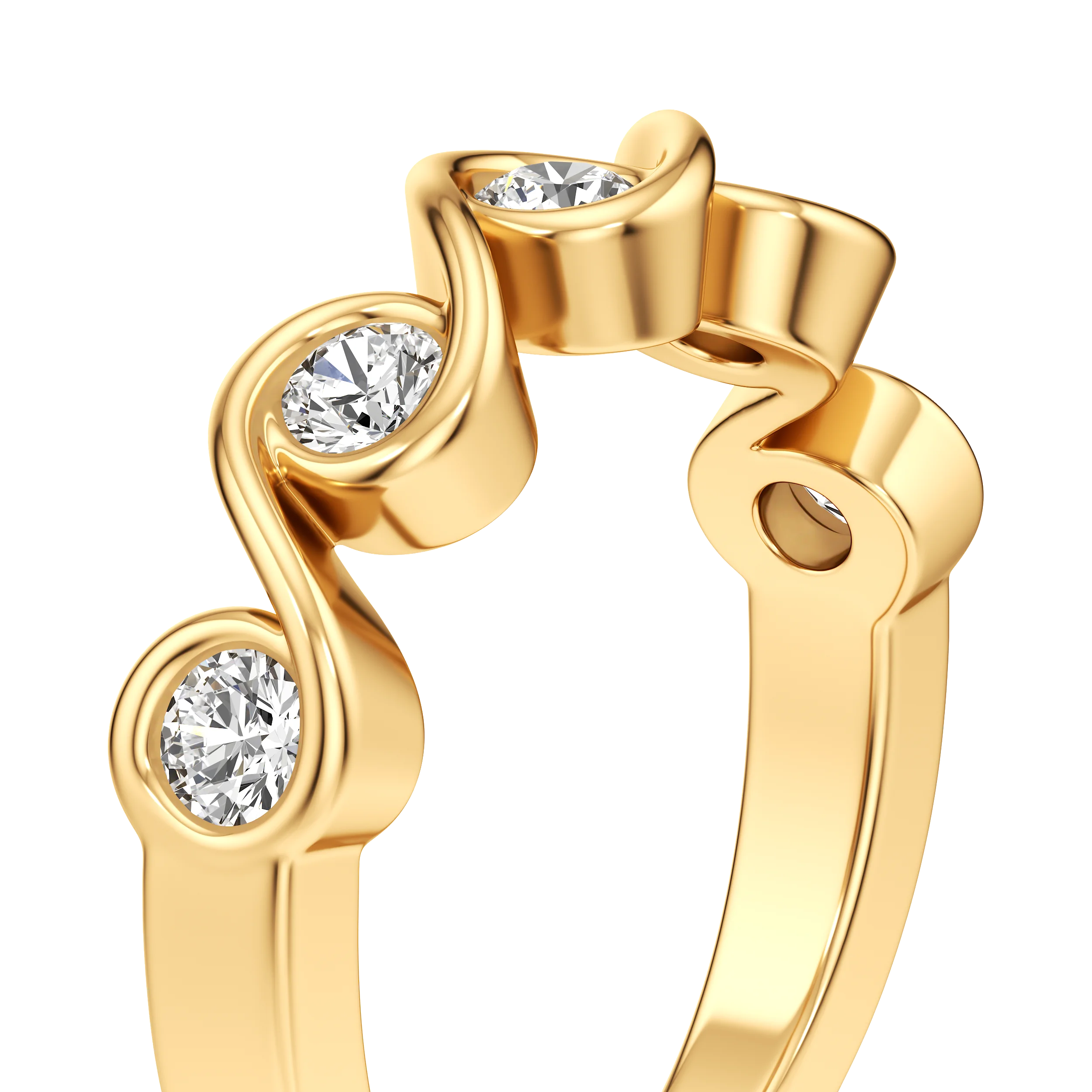 Waveset Diamond Band 7