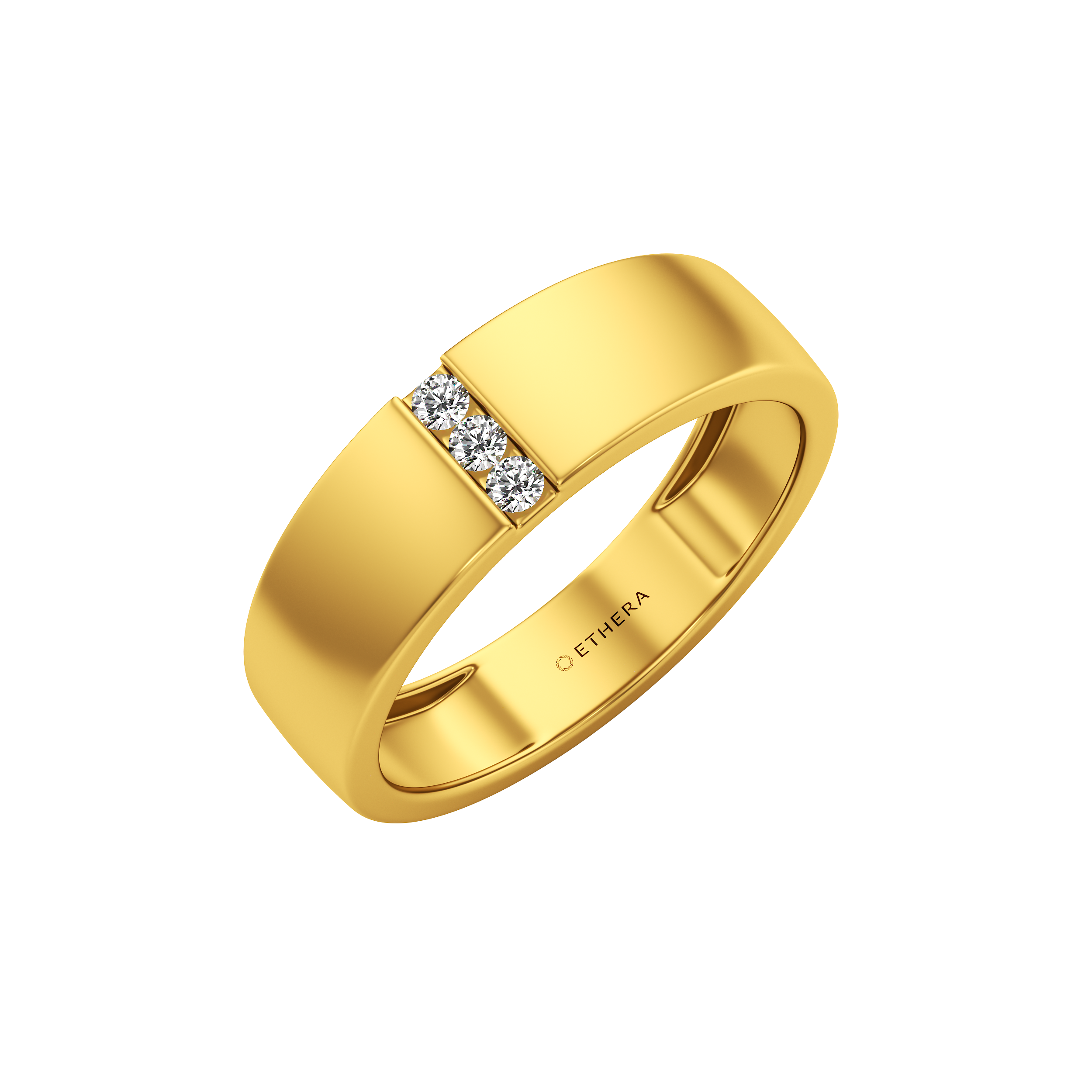 Diamond Accent Band - Light Fit