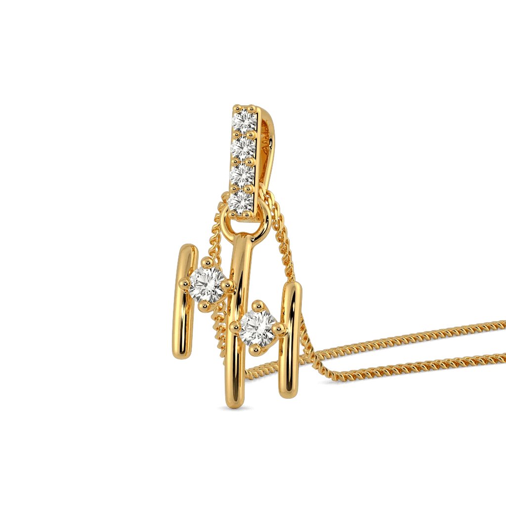 Parallel Gleam Pendant