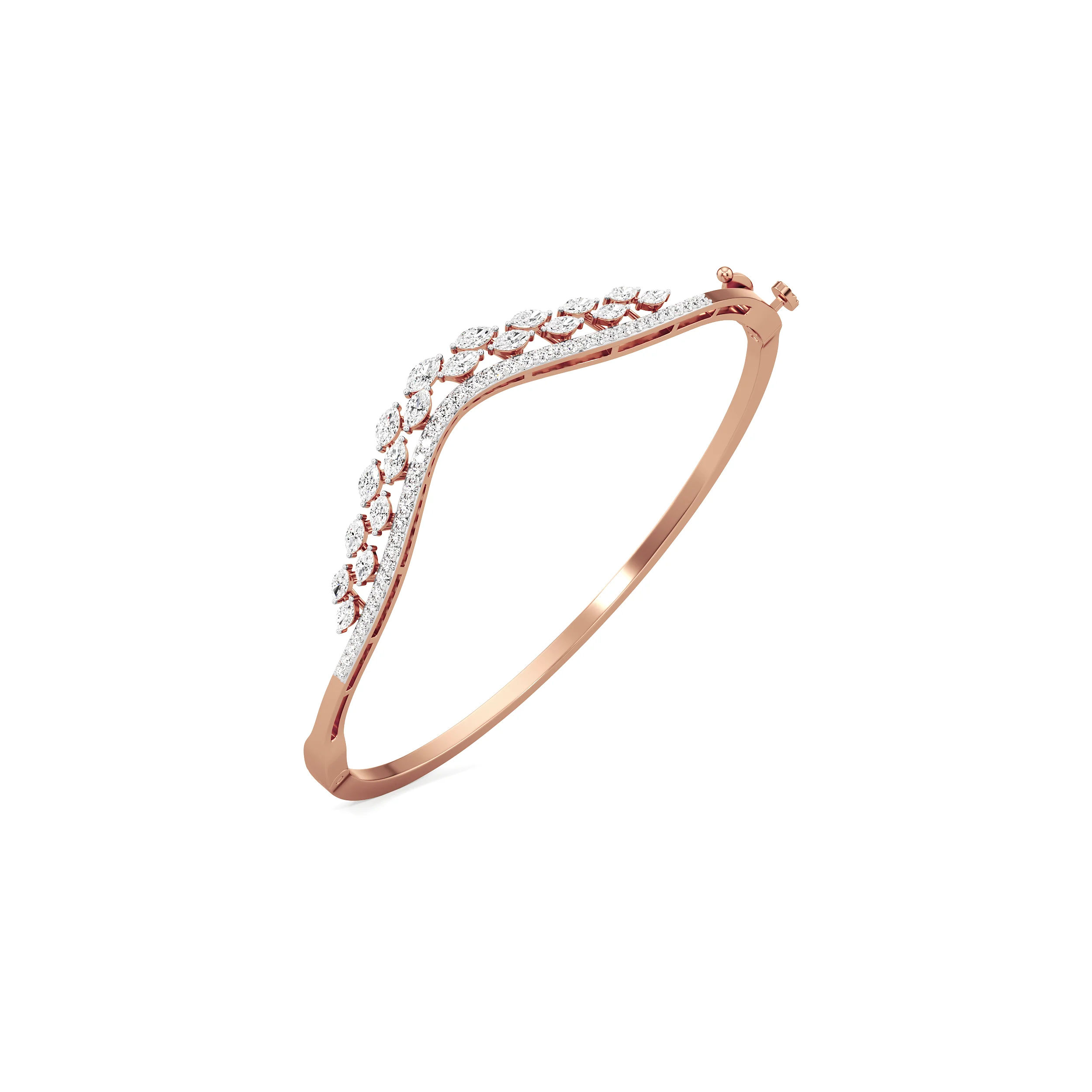 Luxe Ethera Oval Bangle 9