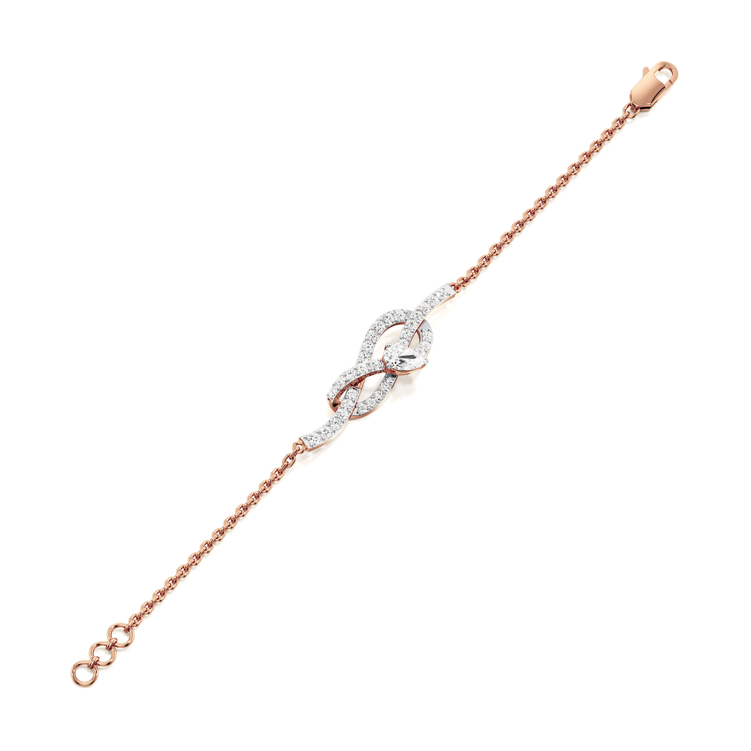 The Twist & Tell Diamond Bracelet 8
