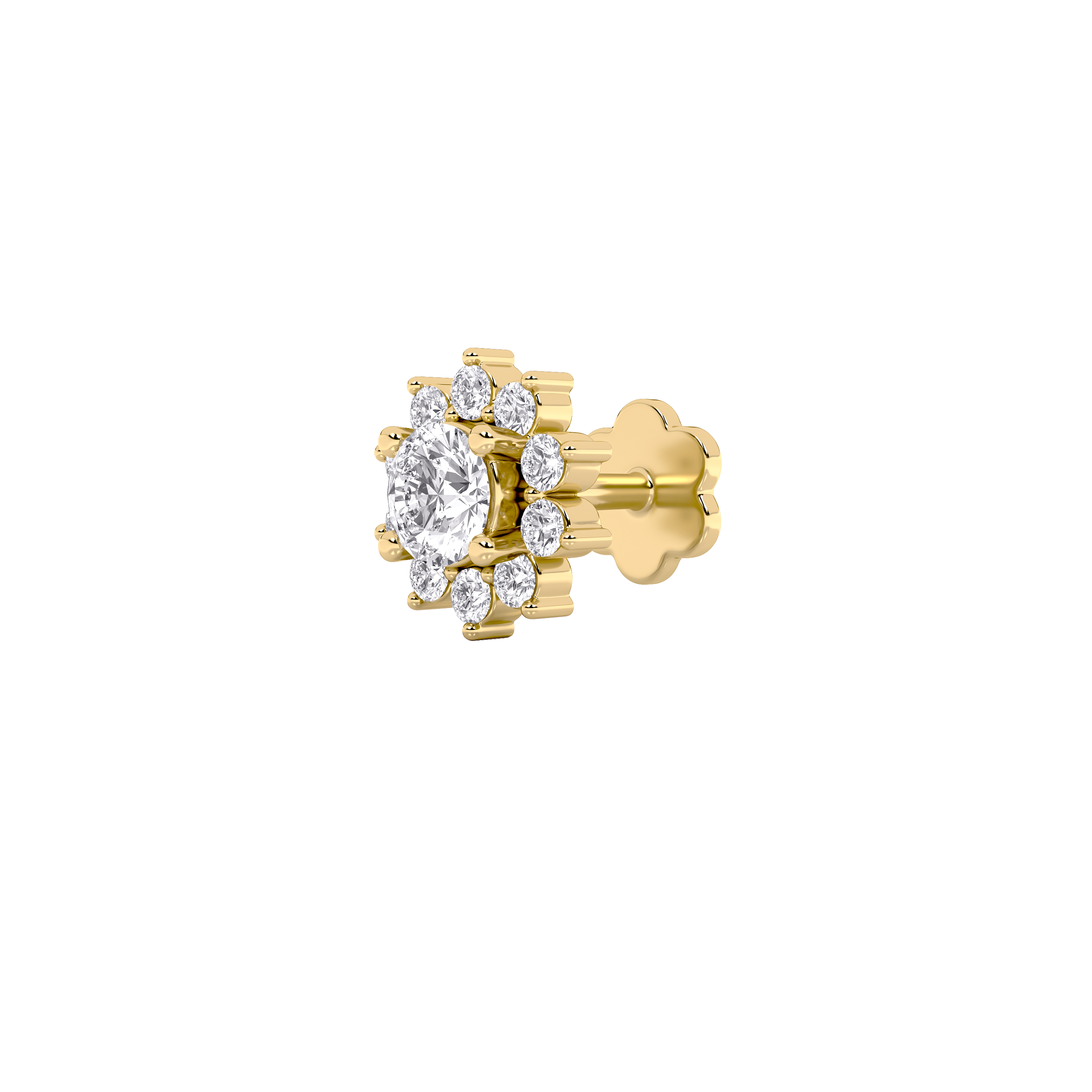 Twinkle Star Halo Nosepin hover