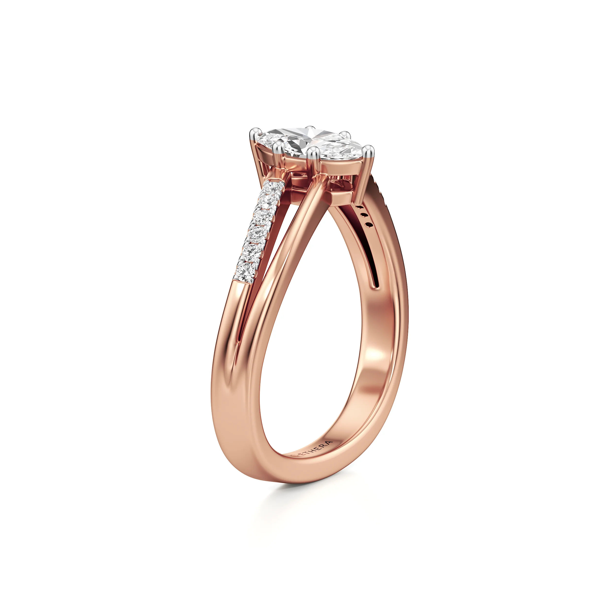 Crossline Marquise Ring 13