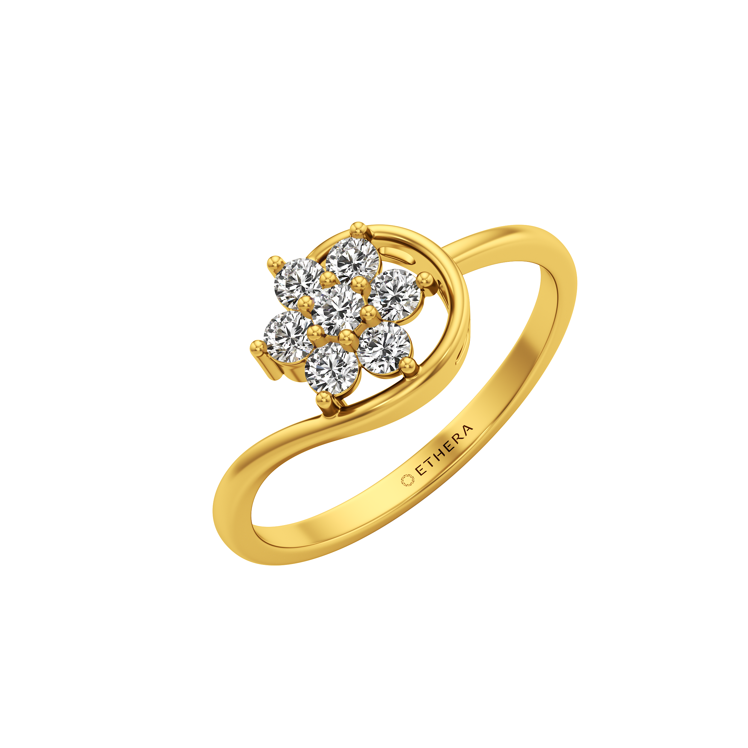 Flora Swirl Ring 0
