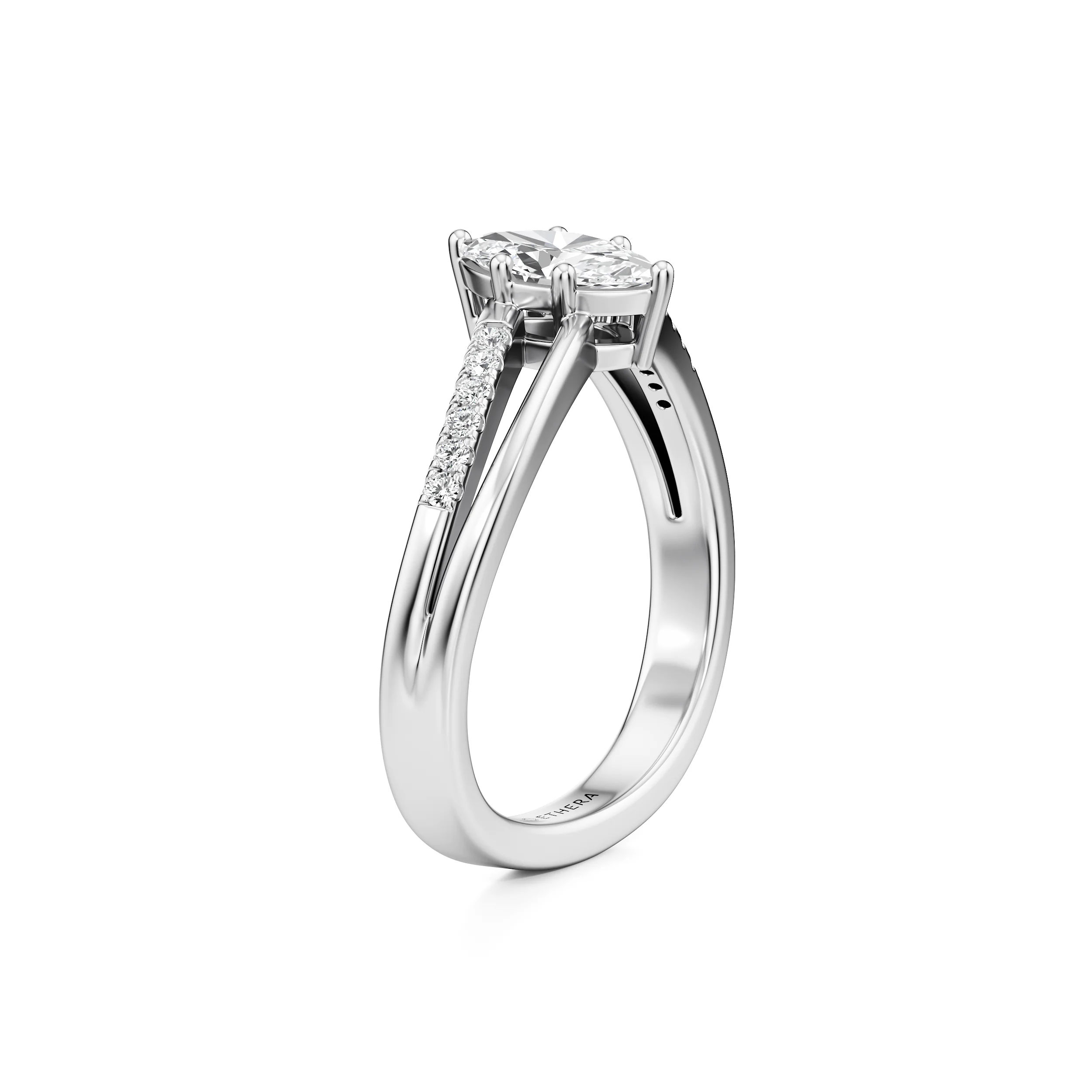 Crossline Marquise Ring 9