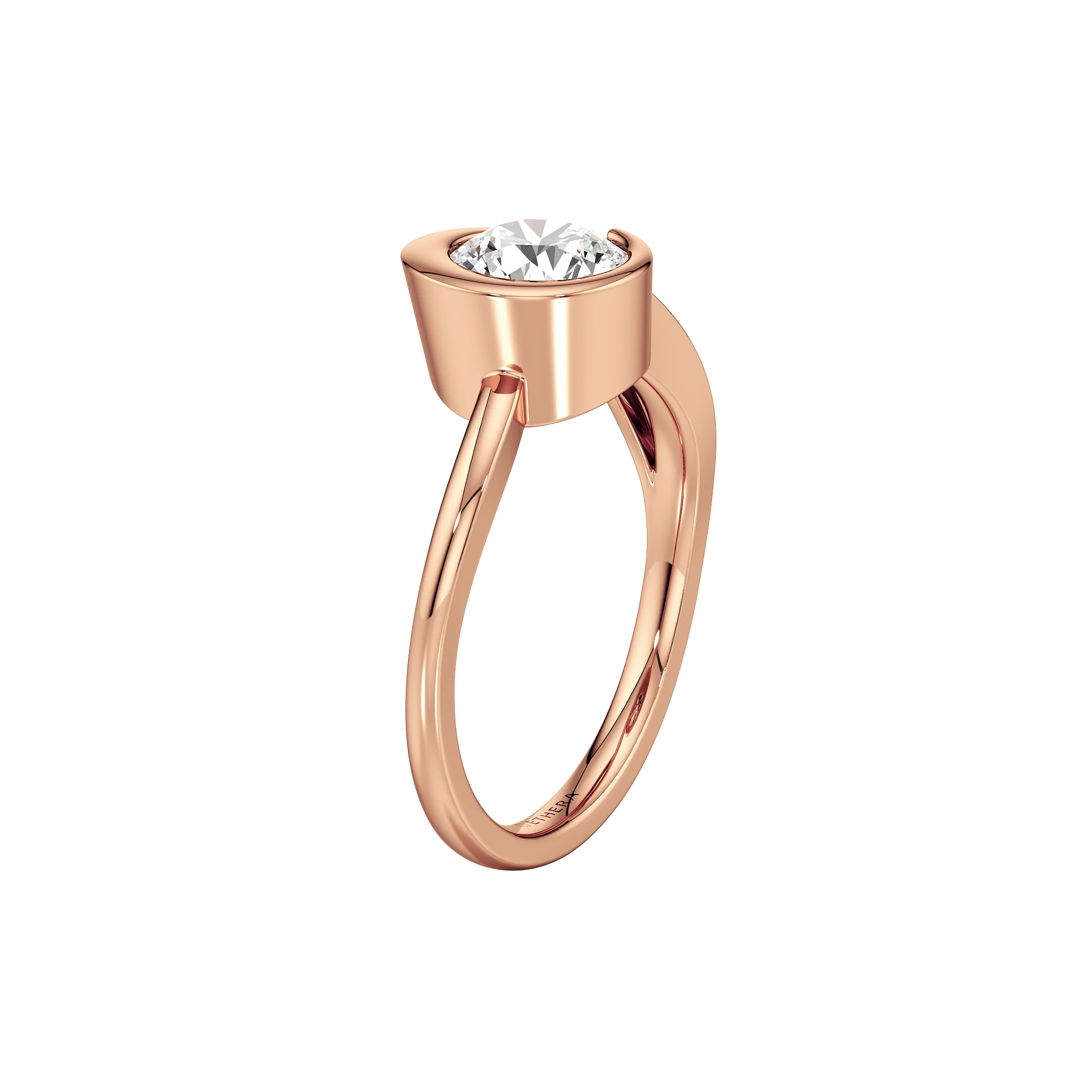 Eterna Halo Crest Ring 12