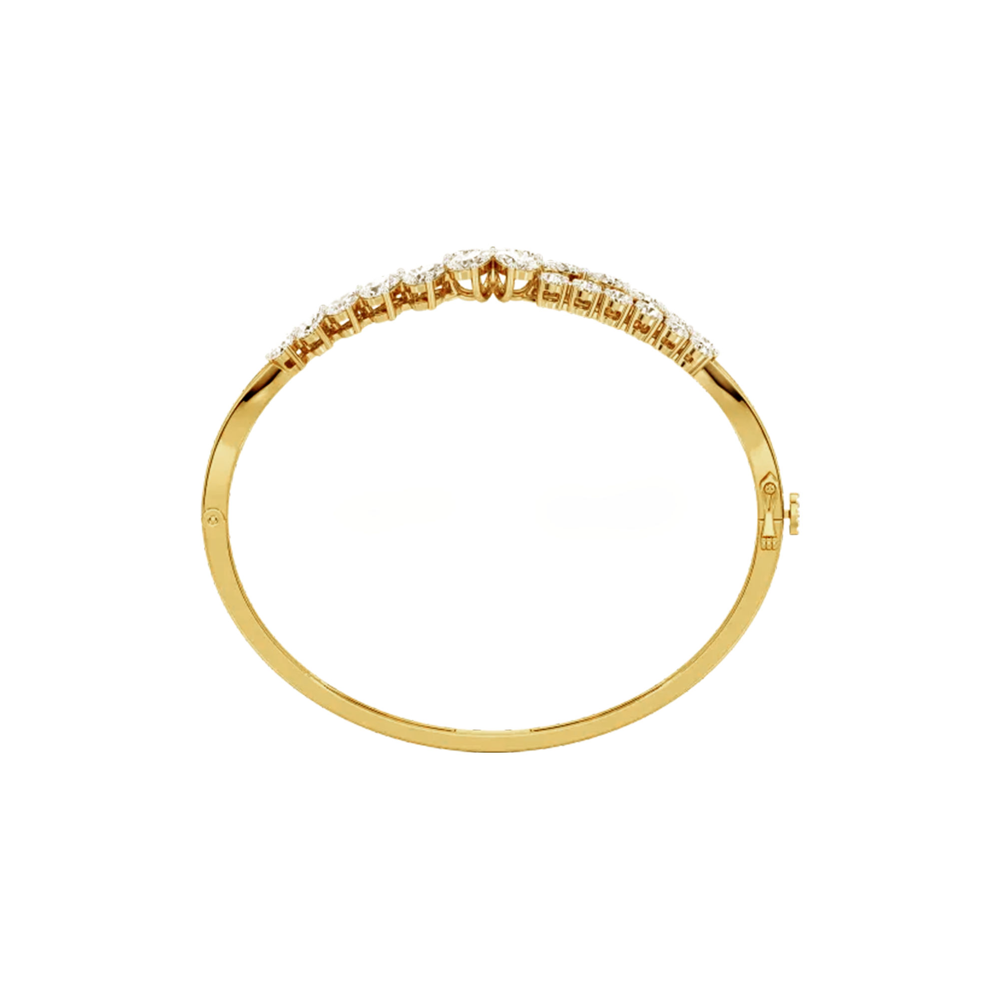Twin Cascade Diamond Bracelets 1