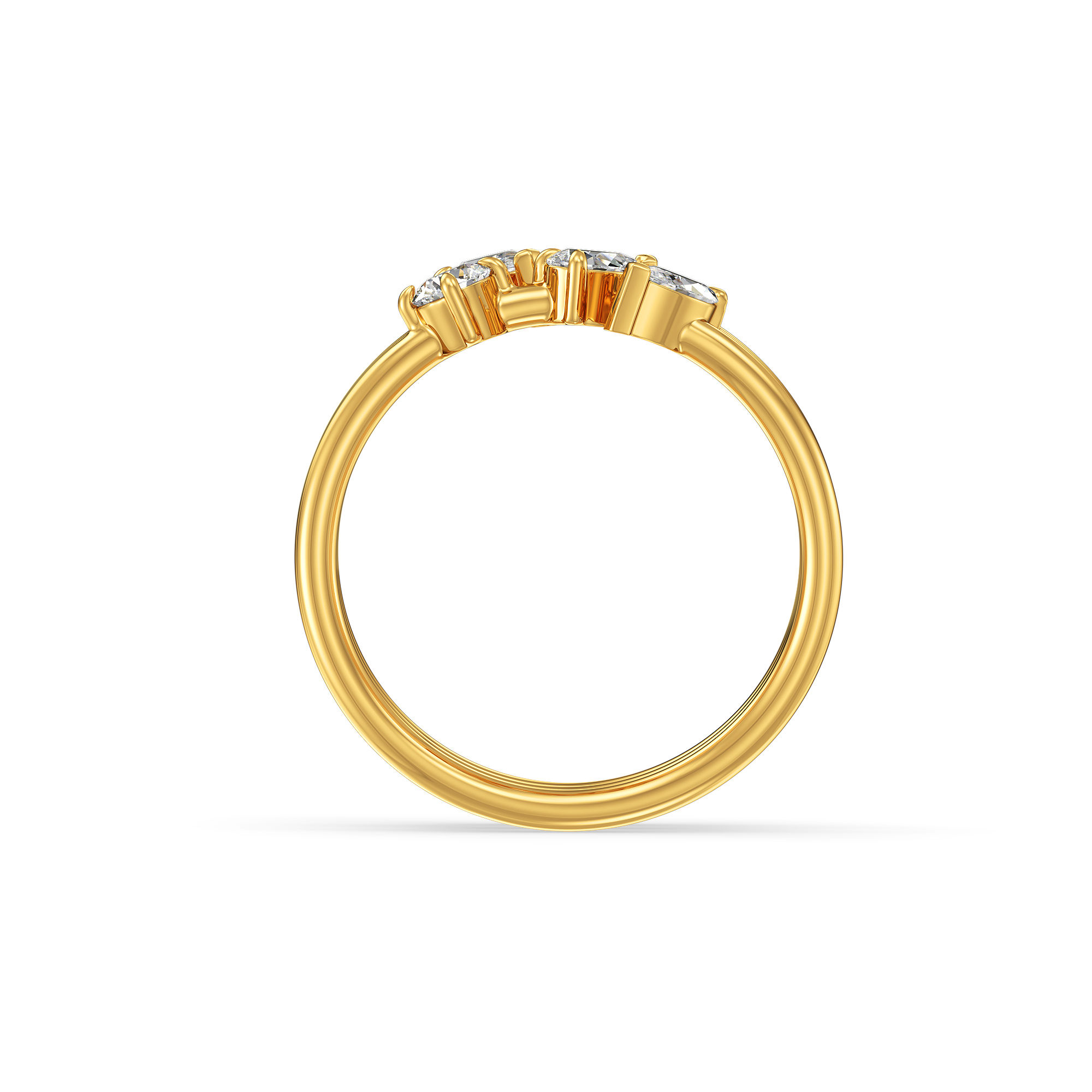 Cosmic Trail Band Ring 4