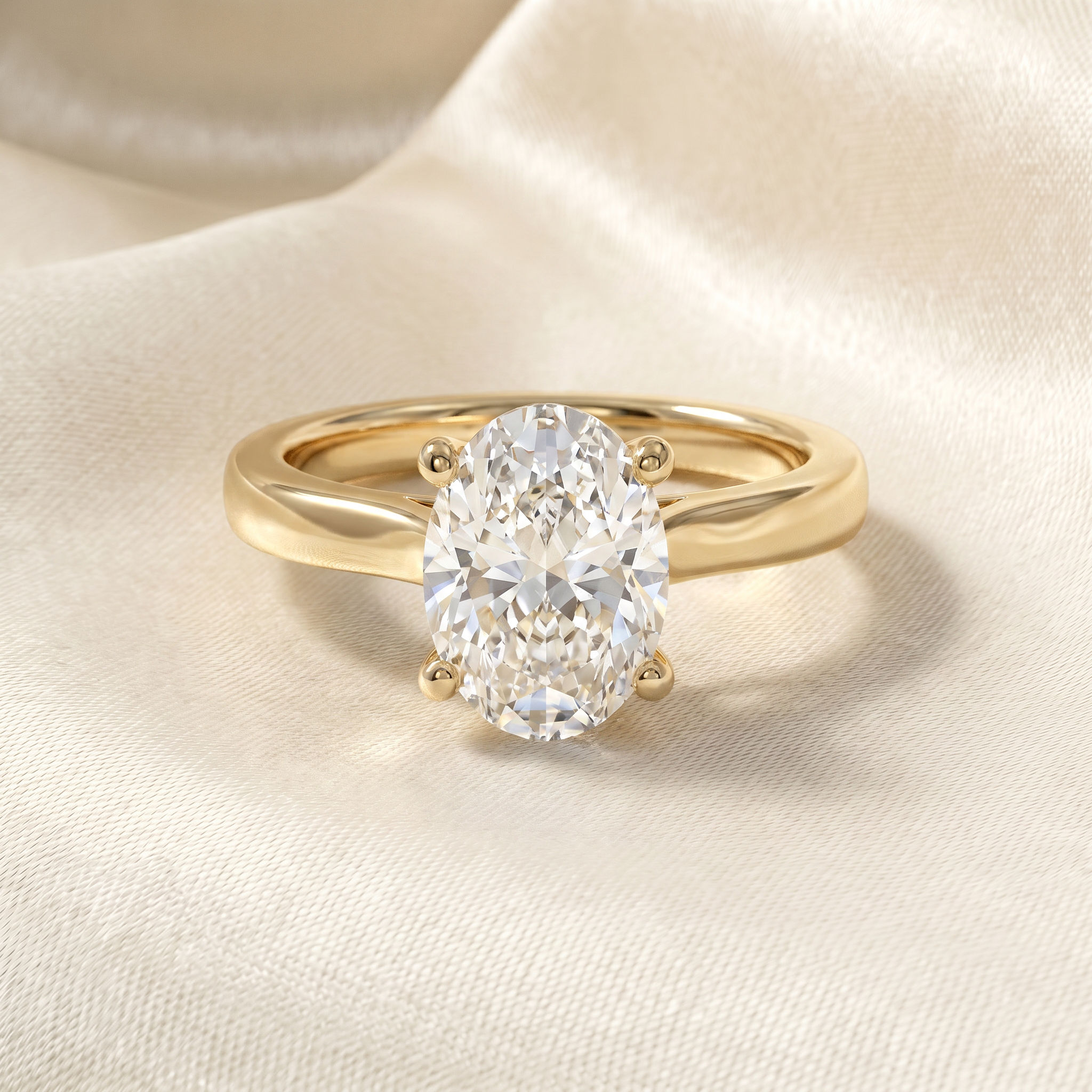Celestial Arch Solitaire Ring 2